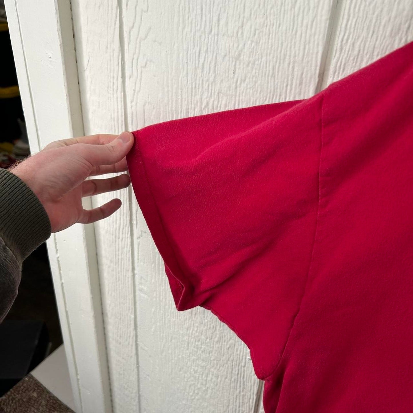 Y2K Red Harley Davidson Skull Biker Tee (XXL)