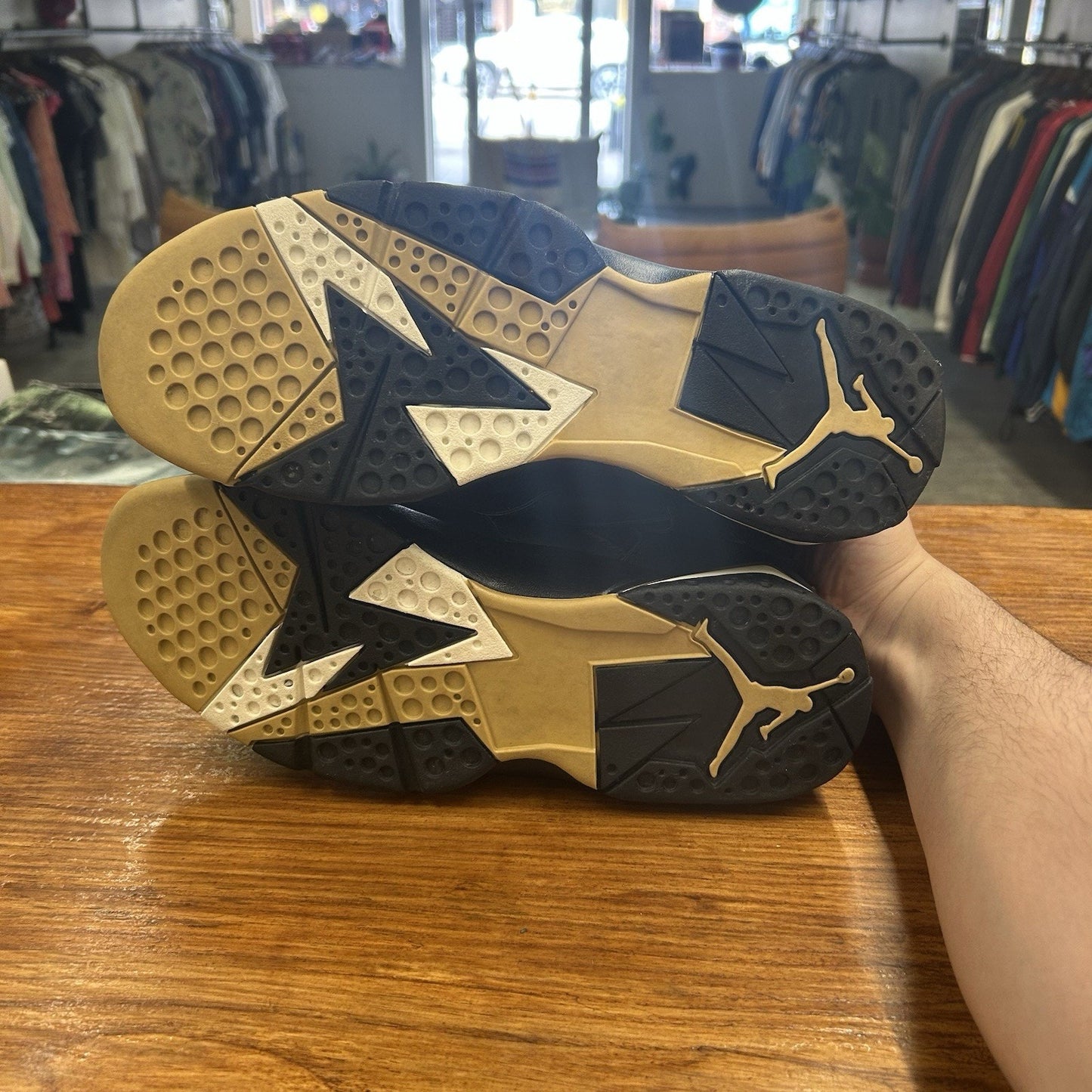 Size 10.5 - Air Jordan 7/6 Retro Golden Moments Pack