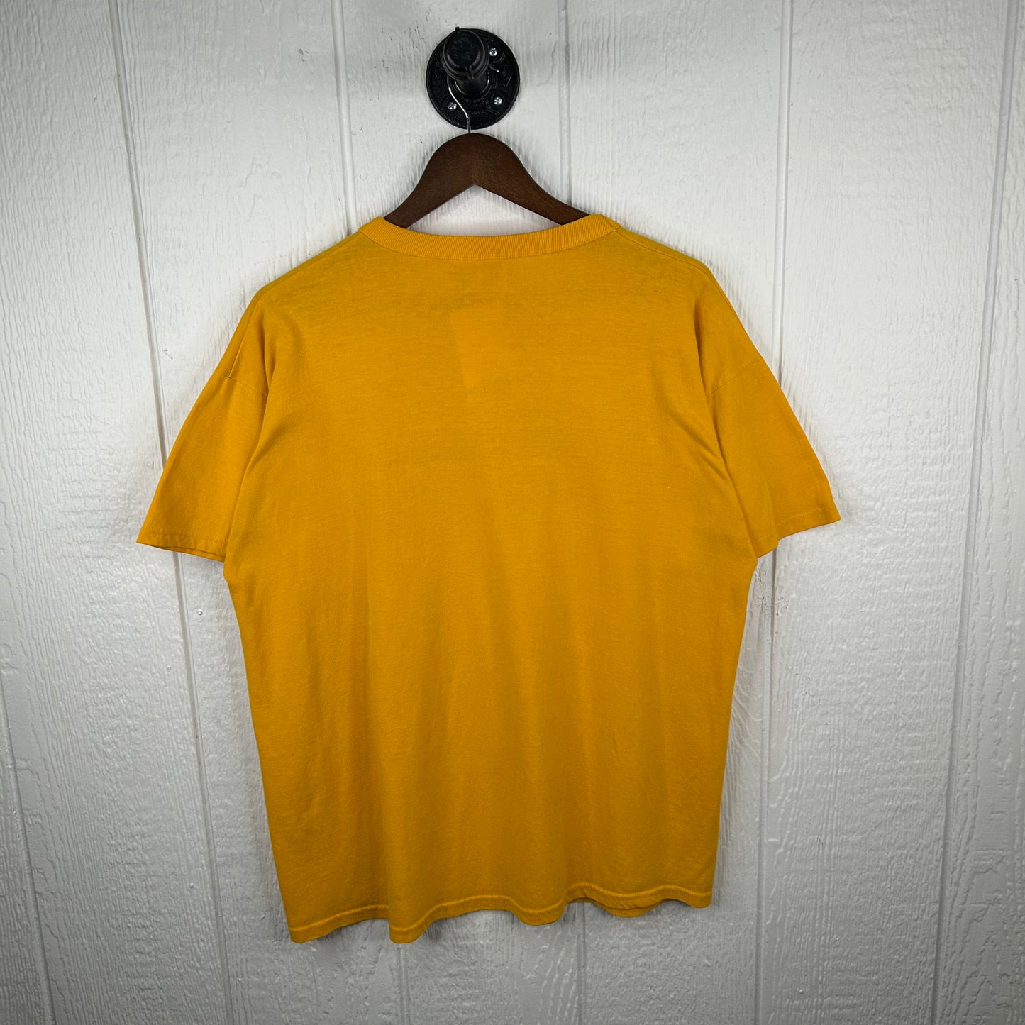 Y2K Gold WVU Mountaineers Graphic Tee (L)