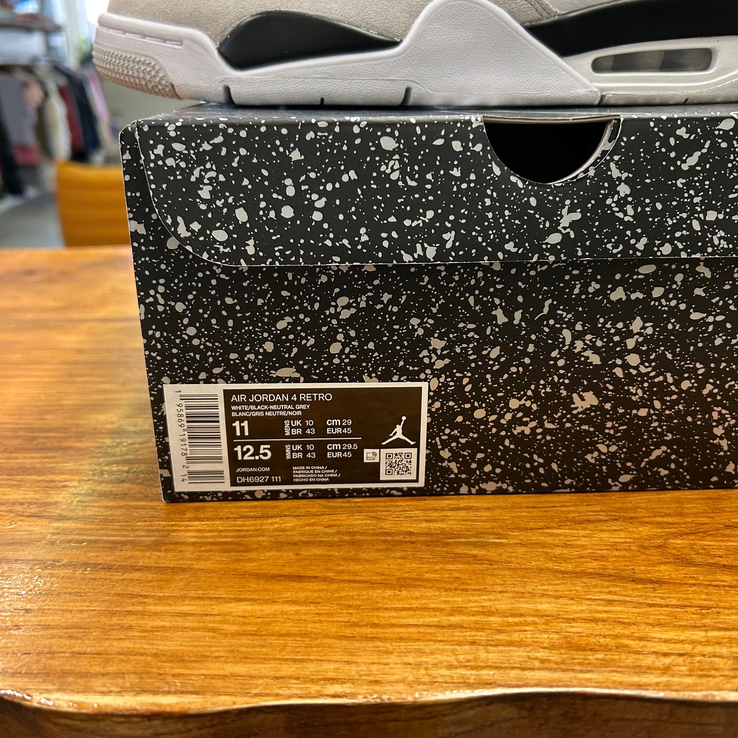 Men's Size 11 - New Jordan 4 Military Black