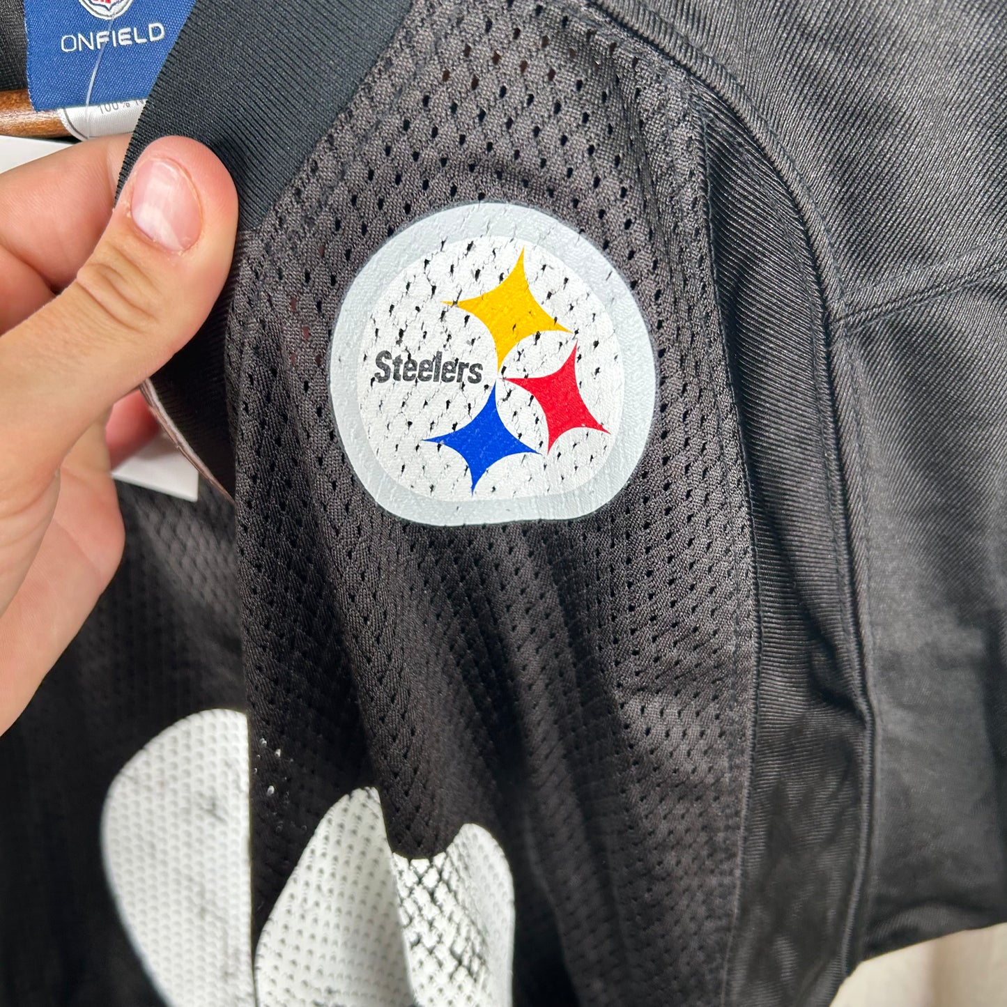 Y2K Pittsburgh Steelers Football Jersey (S)