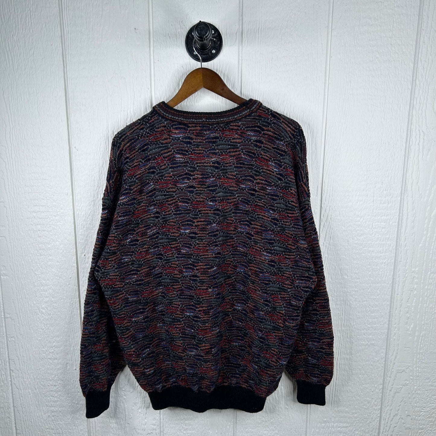 Vintage 90's Indie Style Knit Sweater (XL)
