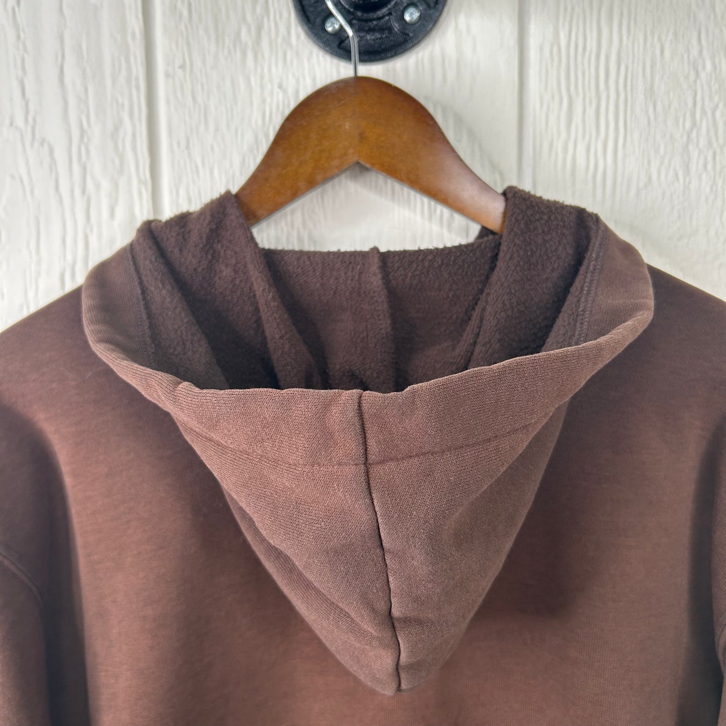 Y2K Faded Brown Carhartt Hoodie (M)