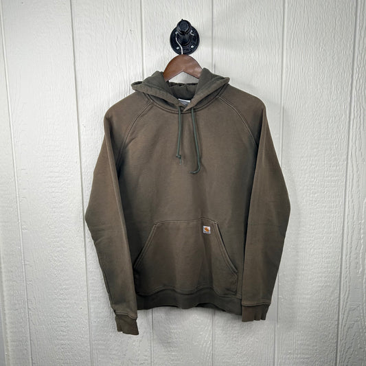 Vintage Brown Heavy Weight Carhartt Hoodie (S)