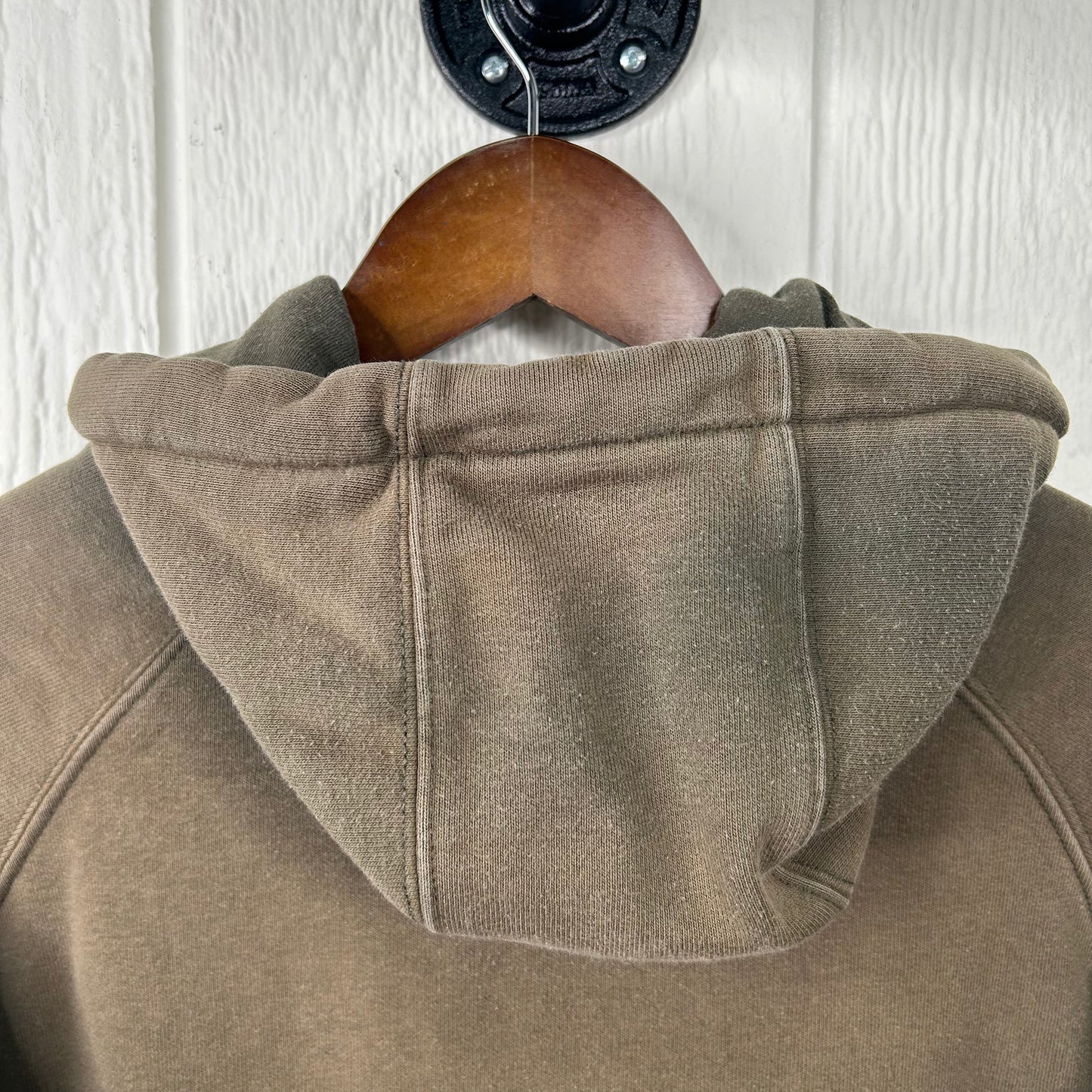 Vintage Brown Heavy Weight Carhartt Hoodie (S)