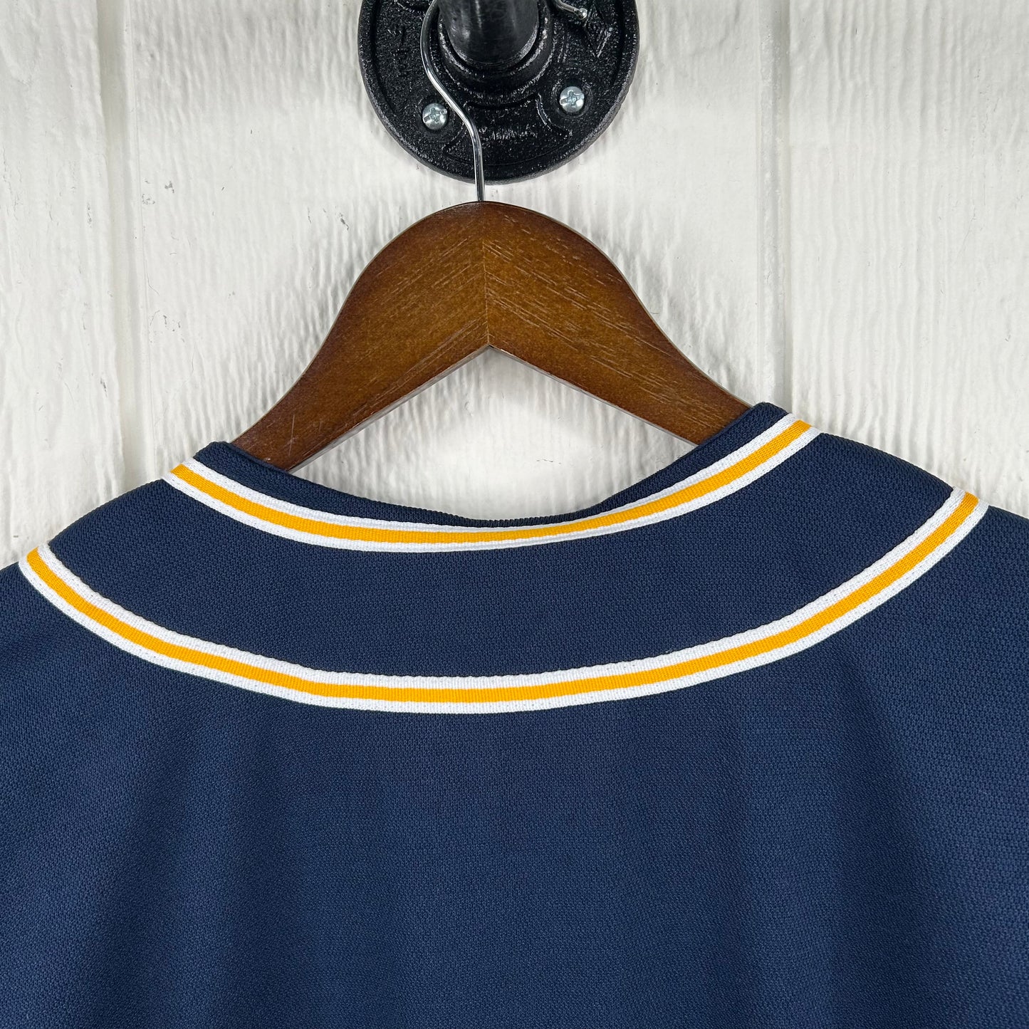 Vintage 90's West Virginia University Baseball Jersey (L)