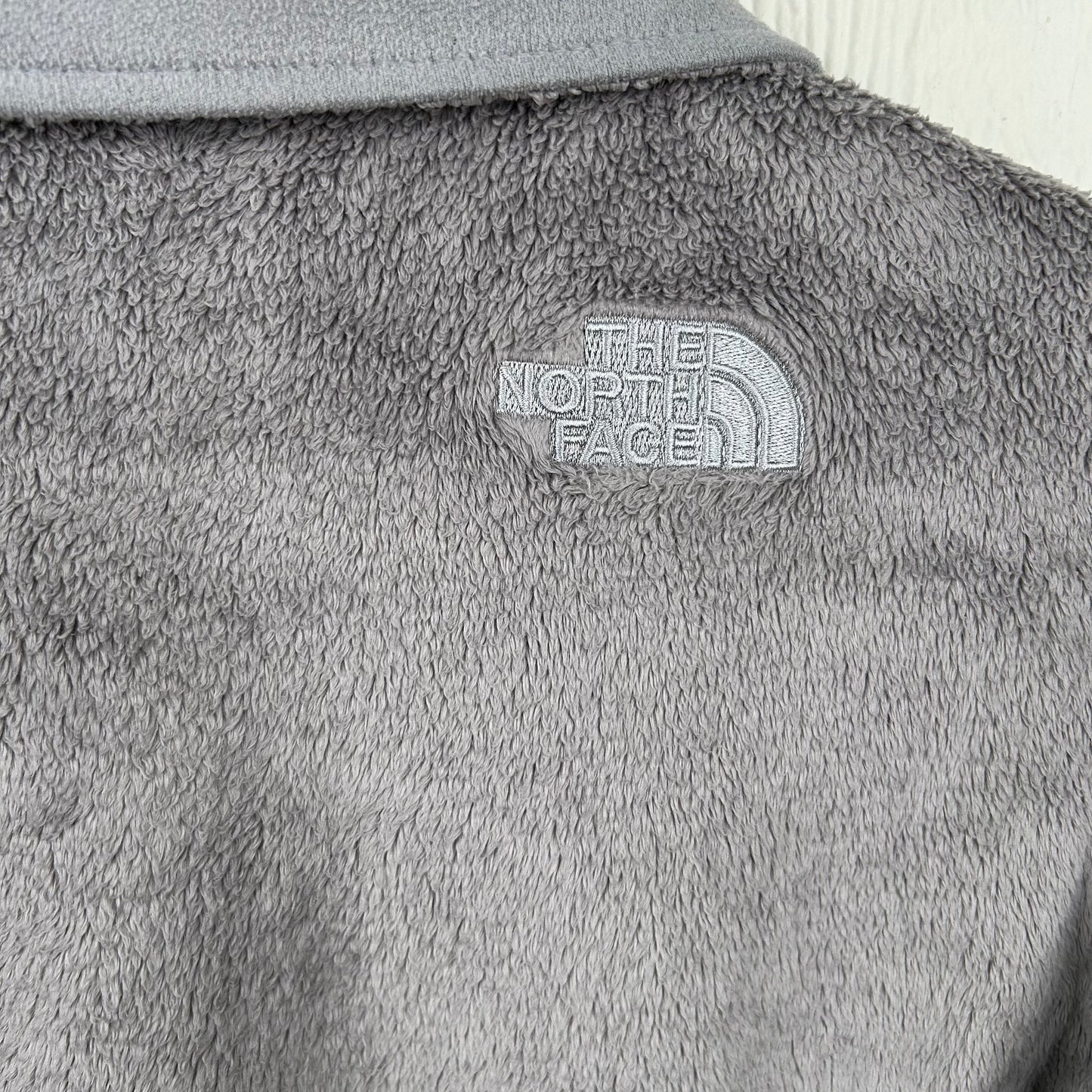 Y2K The North Face Gray Fleece Zip-Up Women's Jacket (S)