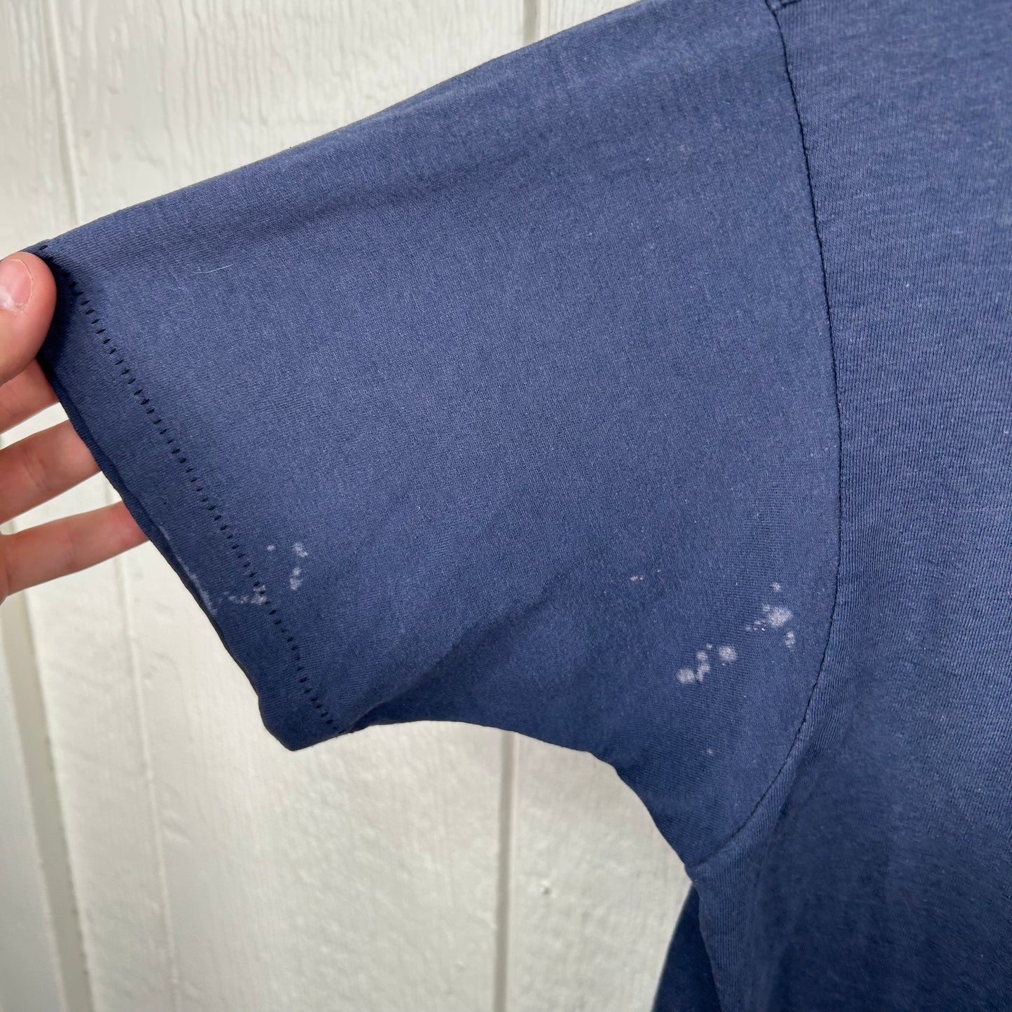 Vintage 80's West Virginia Script Print Graphic Tee (L)