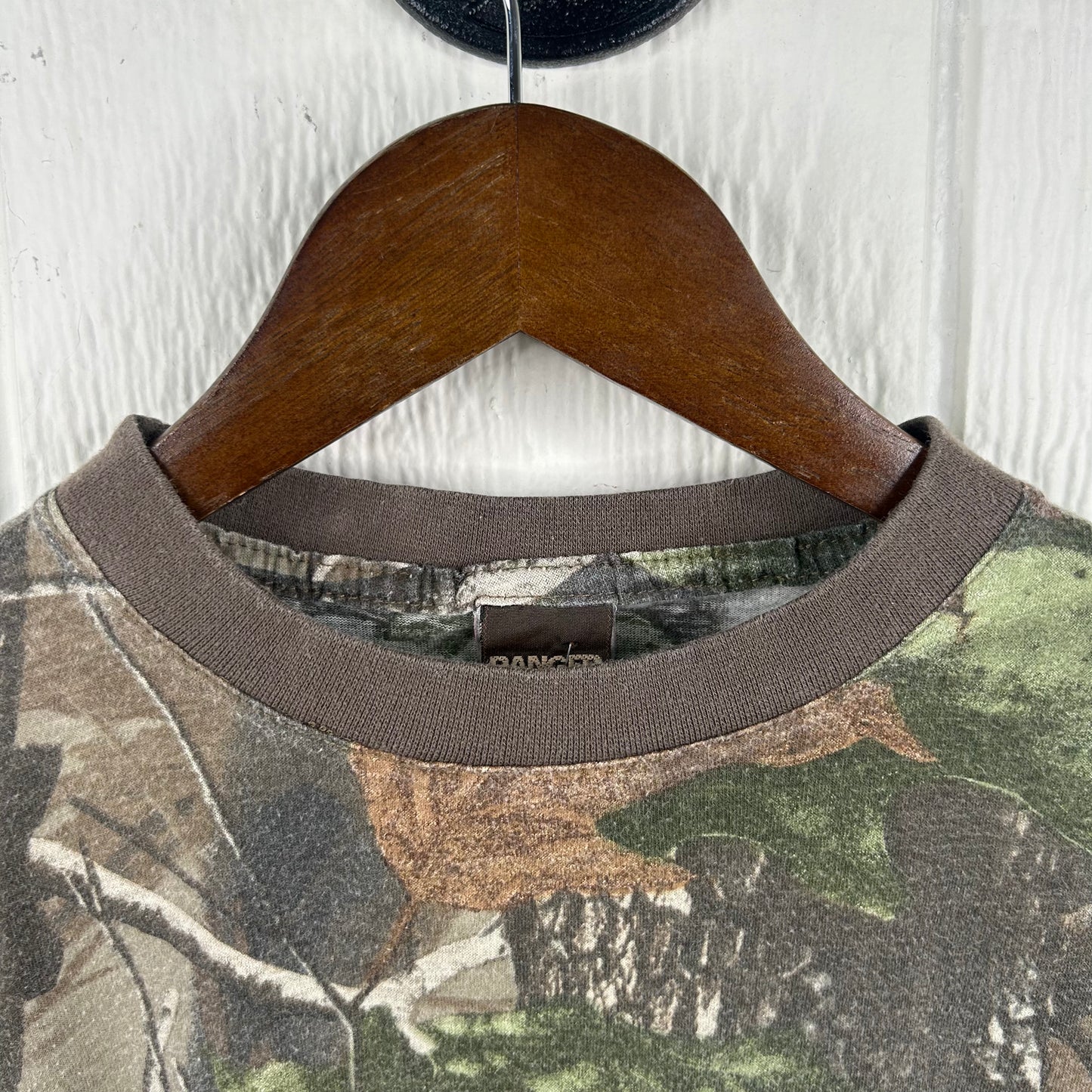 Y2K WVU x Realtree Camo Baby Tee (S)