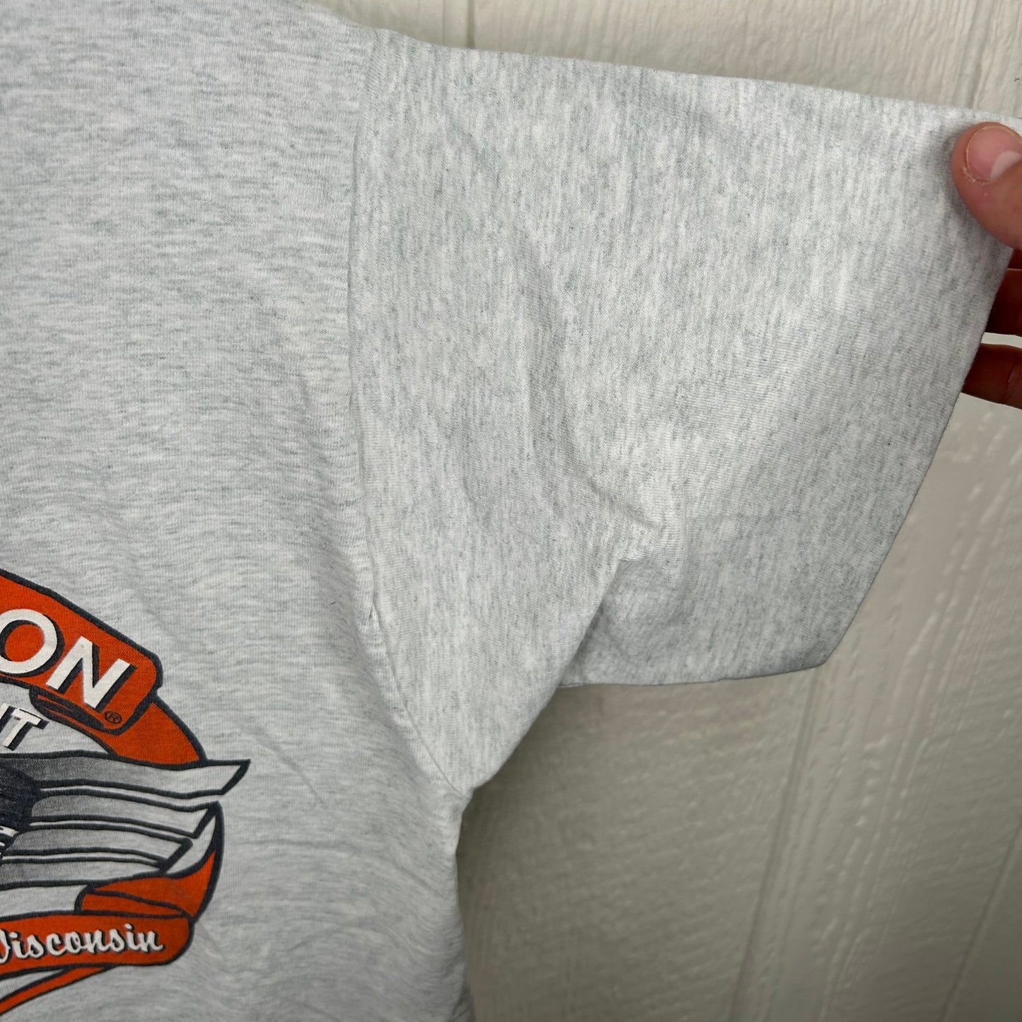 Vintage 1995 Milwaukee Harley Davidson Motorcycles Tee (L)