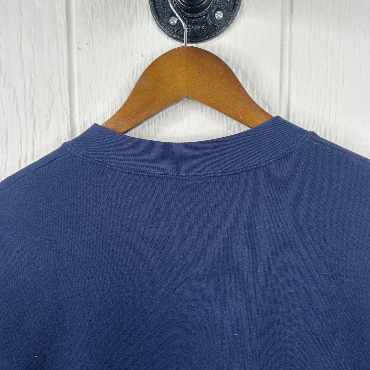 Vintage 80's WVU Mountaineers Navy Crewneck (XL)