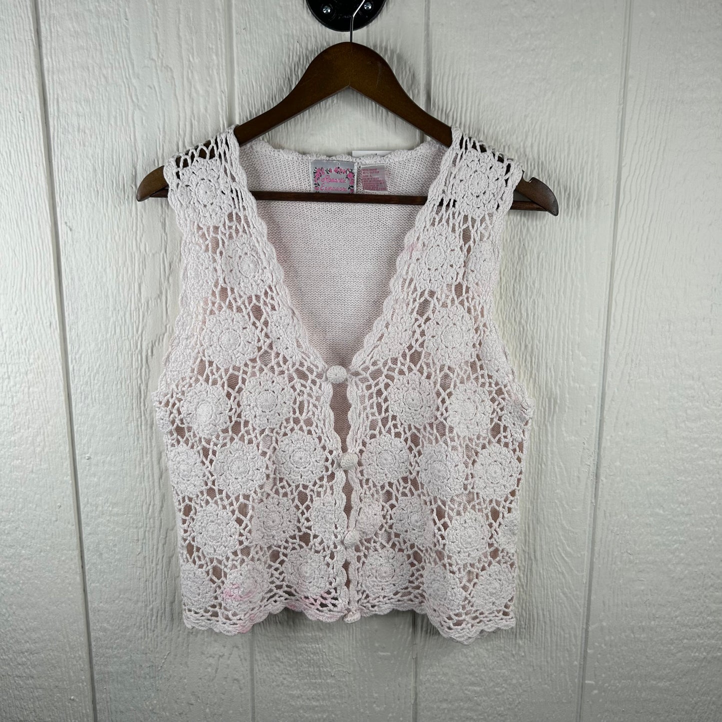 Vintage Knit Sweater Vest (L)