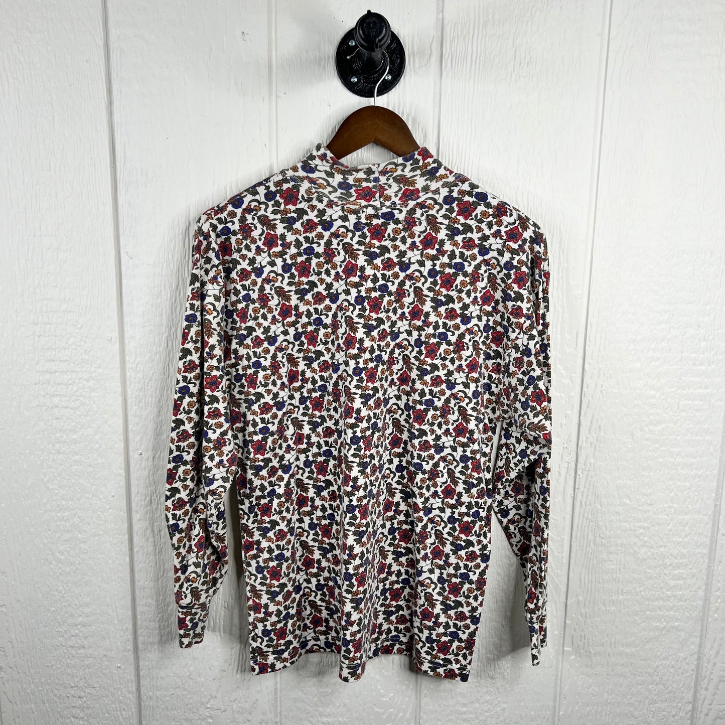 Vintage Flower Turtle Neck Tee (M)
