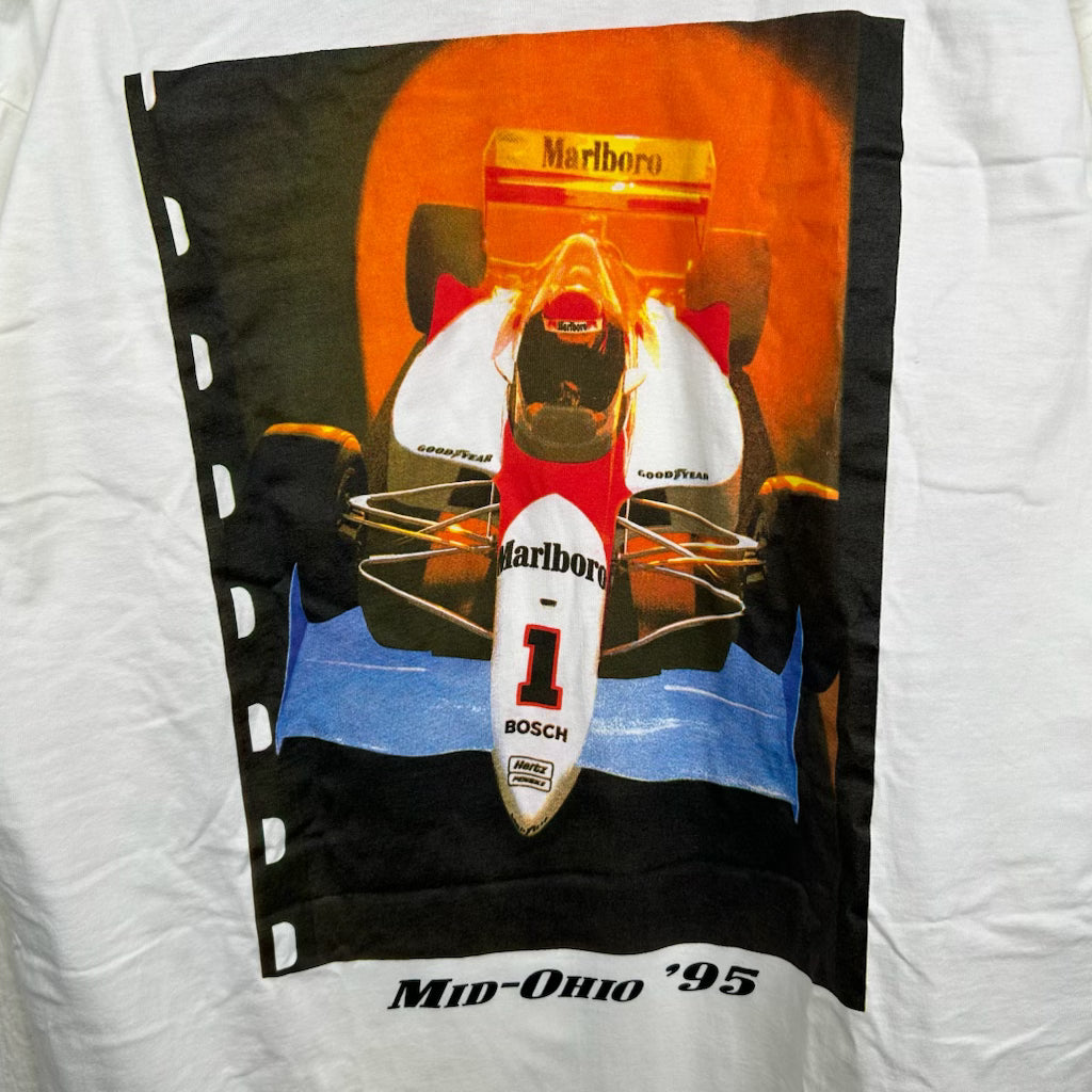 Vintage 90's Marlboro Team Penske Ohio Racing Graphic Tee (XL)