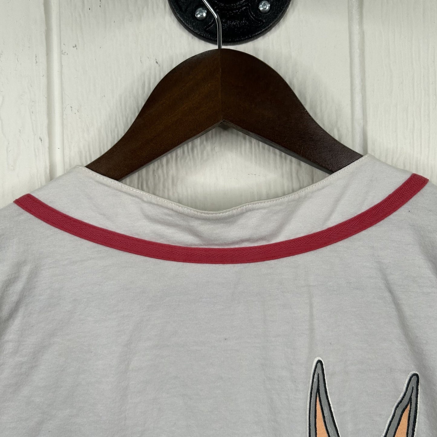 Vintage 1994 Bugs Bunny & Taz Button-Up Baseball Style (L)