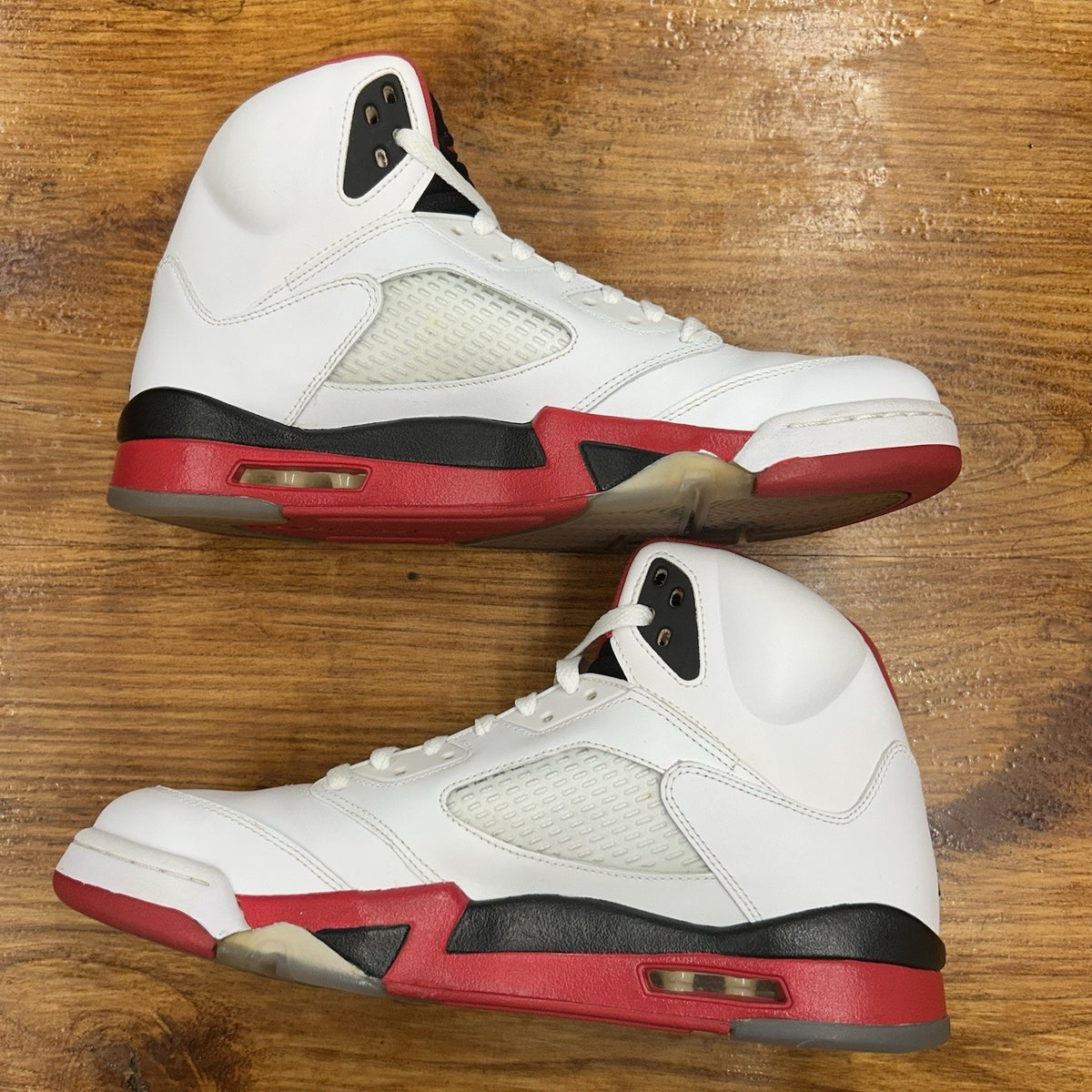 Size 11.5 - Air Jordan 5 Retro 2013 Fire Red Lightly Worn