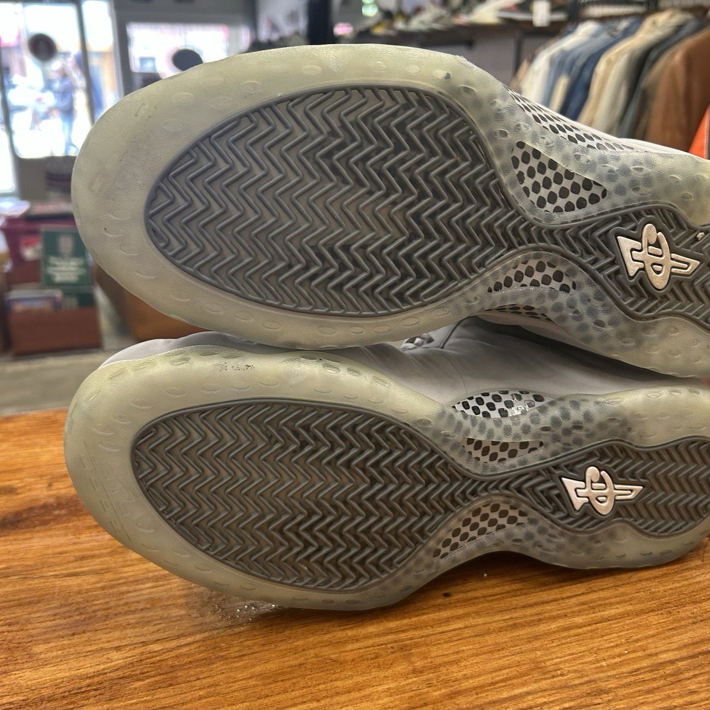 Size 12 - Nike Foamposite Wolf Grey