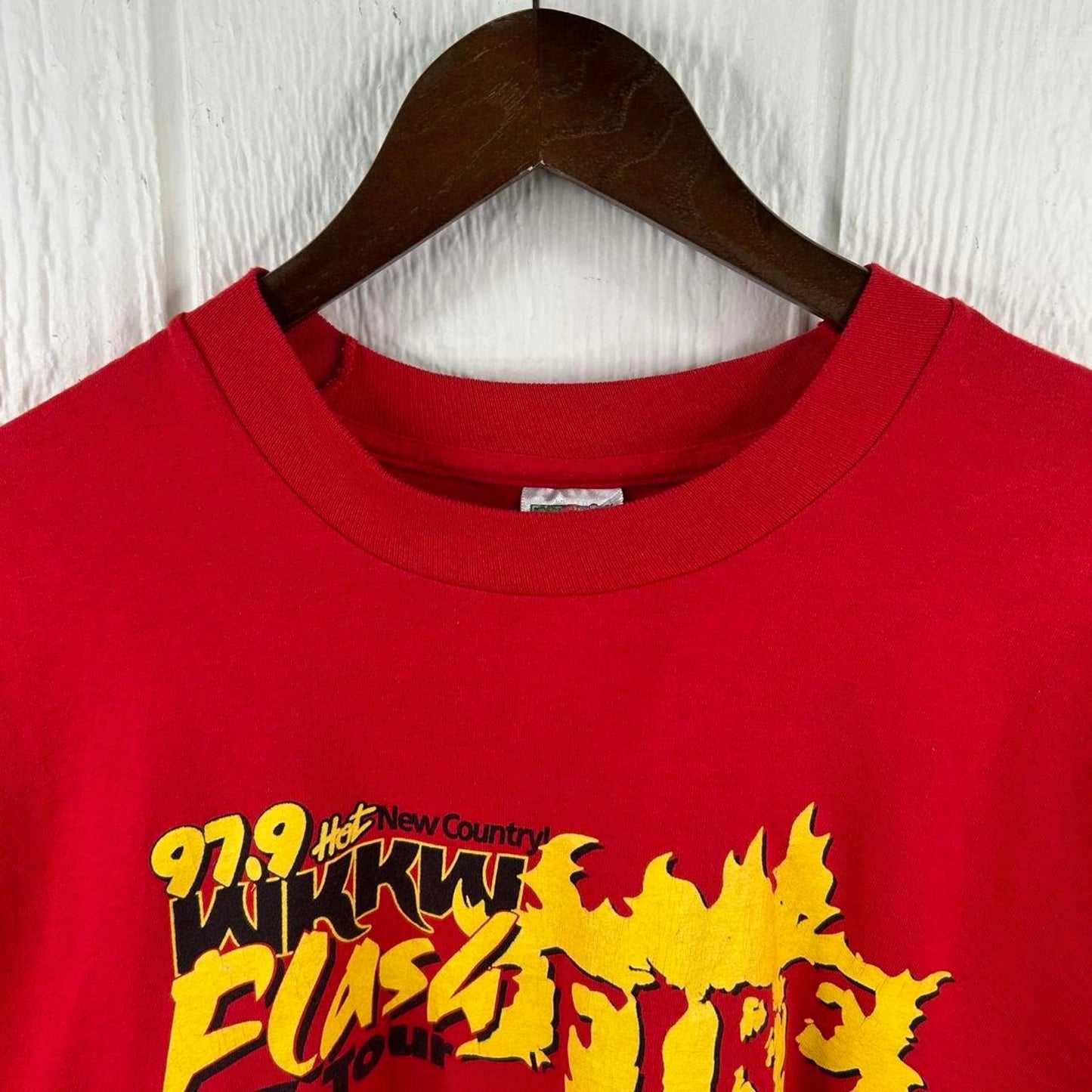 Vintage 90’s 97.9 WKKW West Virginia Radio Station Tee (XL)