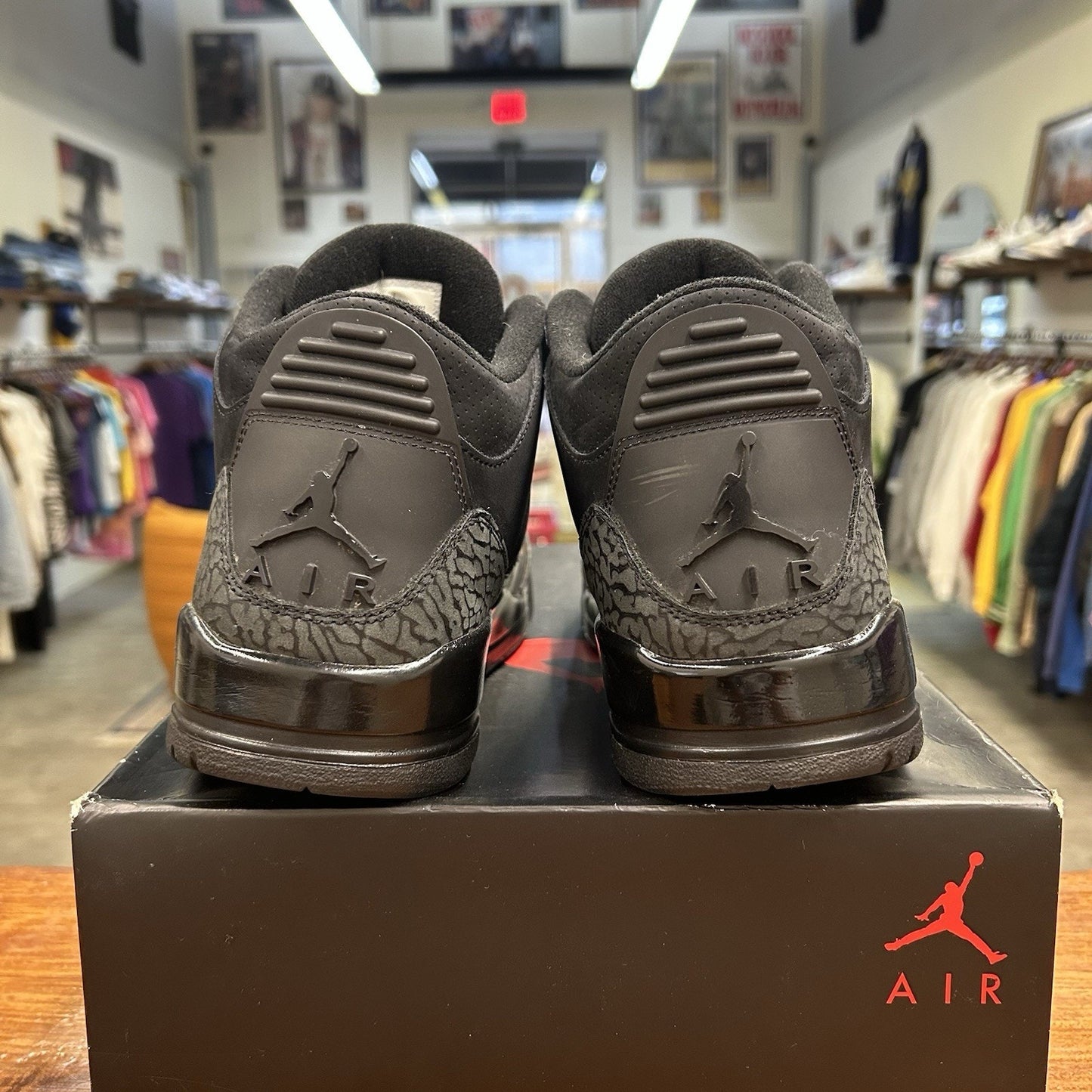 Size 11 - Air Jordan 3 Retro 2025 Black Cat Lightly Worn