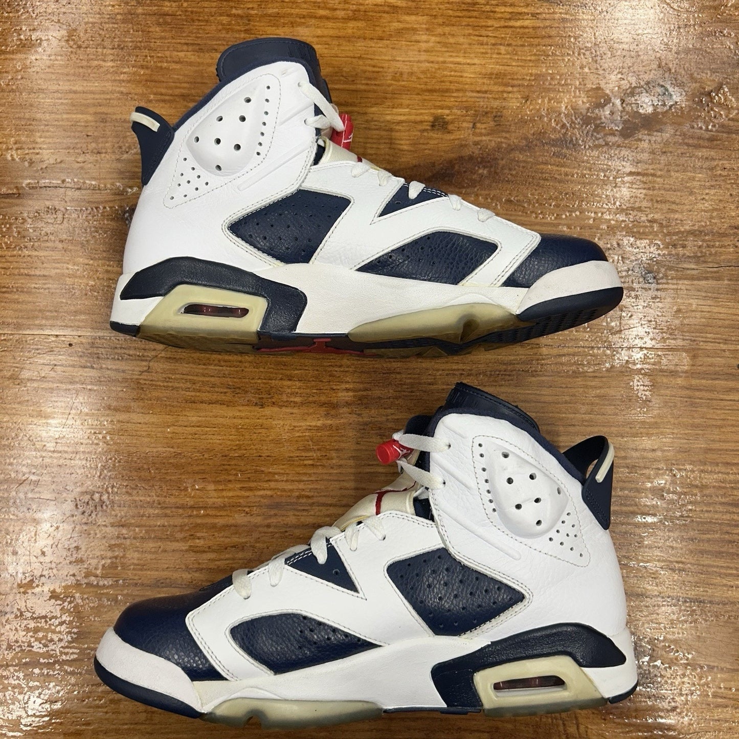 Size 9.5 - Air Jordan 6 Retro 2012 Olympic OG All