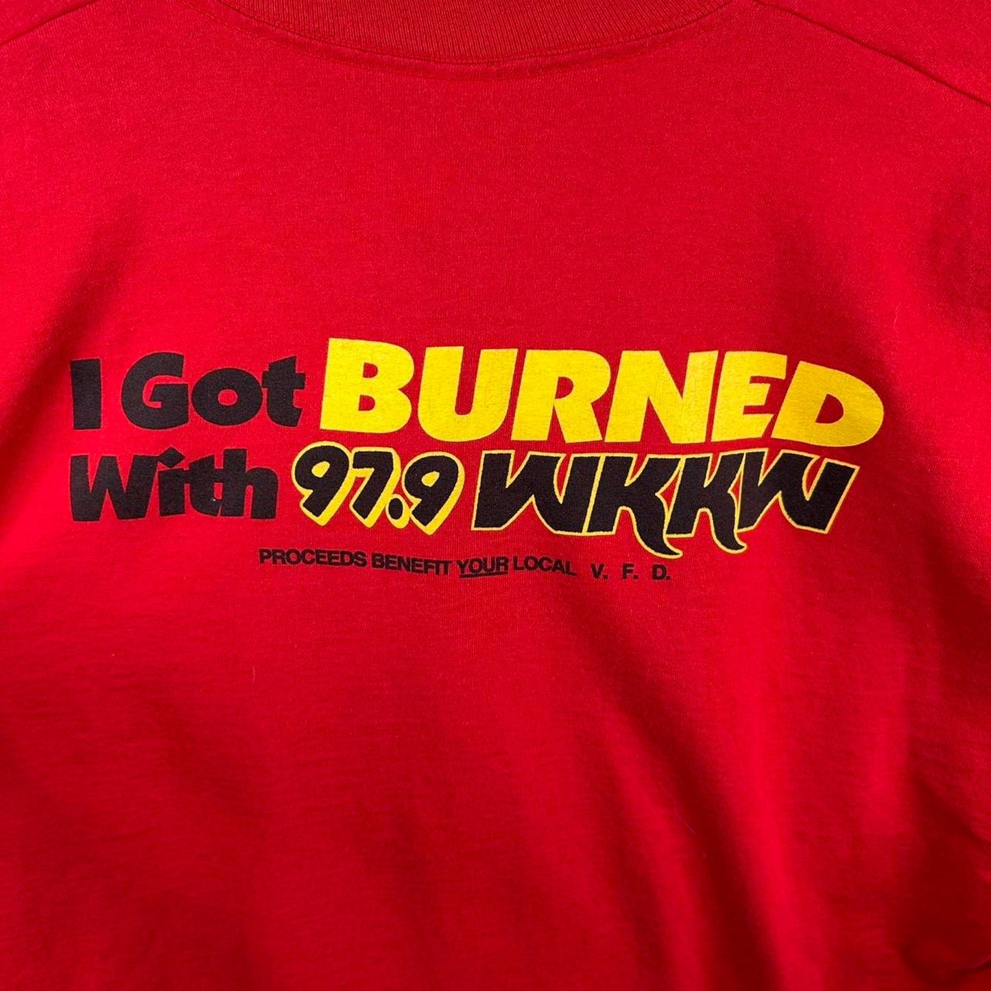 Vintage 90’s 97.9 WKKW West Virginia Radio Station Tee (XL)