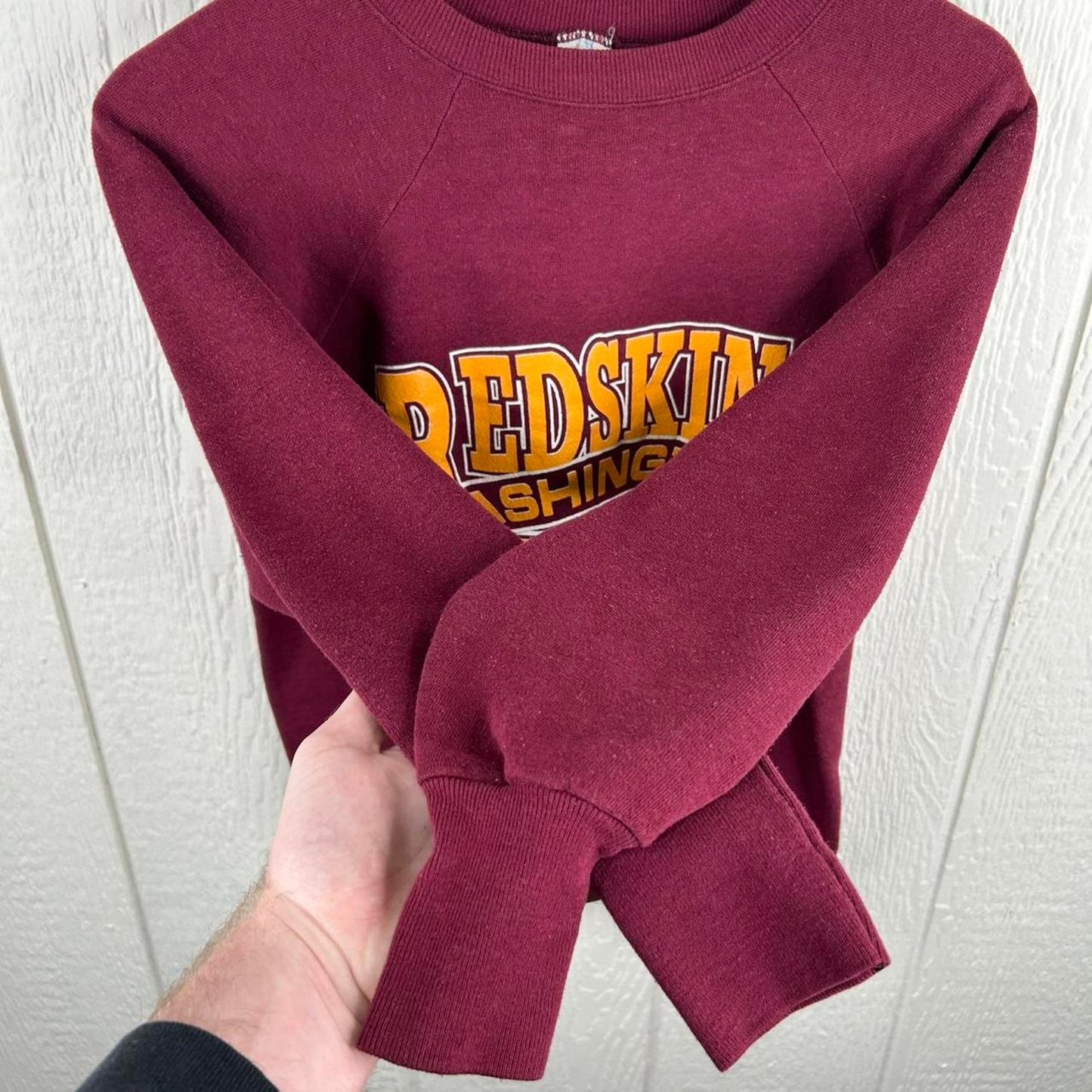 Vintage Washington Redskins Helmet Graphic Crewneck (M)
