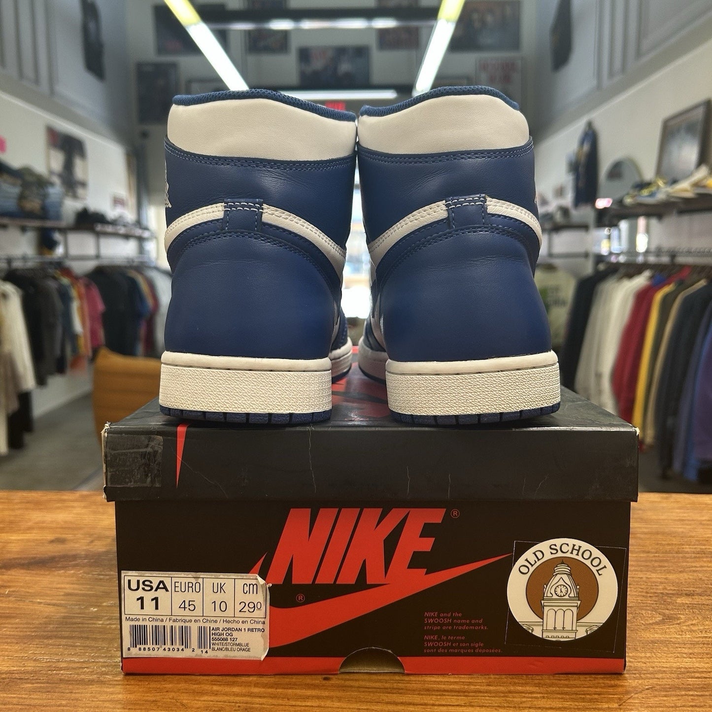 Size 11 - Jordan 1 High OG Storm Blue 2016