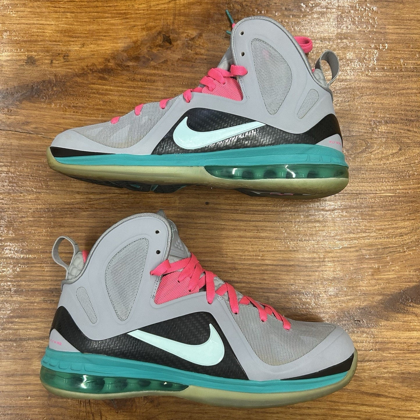 Size 10 - Nike LeBron 9 P.S. Elite South Beach Lightly Worn OG All
