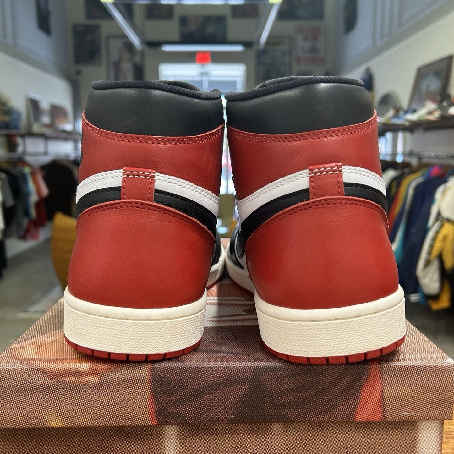 Jordan High Black Toe Reimagined - Like New - $120
