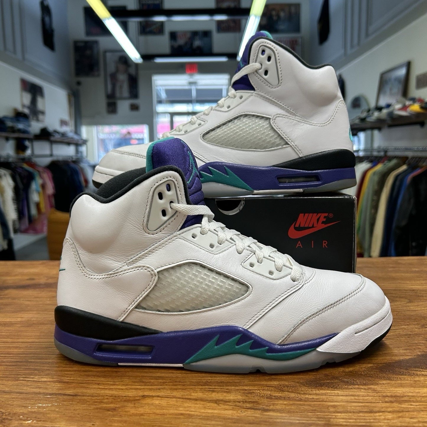 Size 10 - Air Jordan 5 Retro 2025 Grape