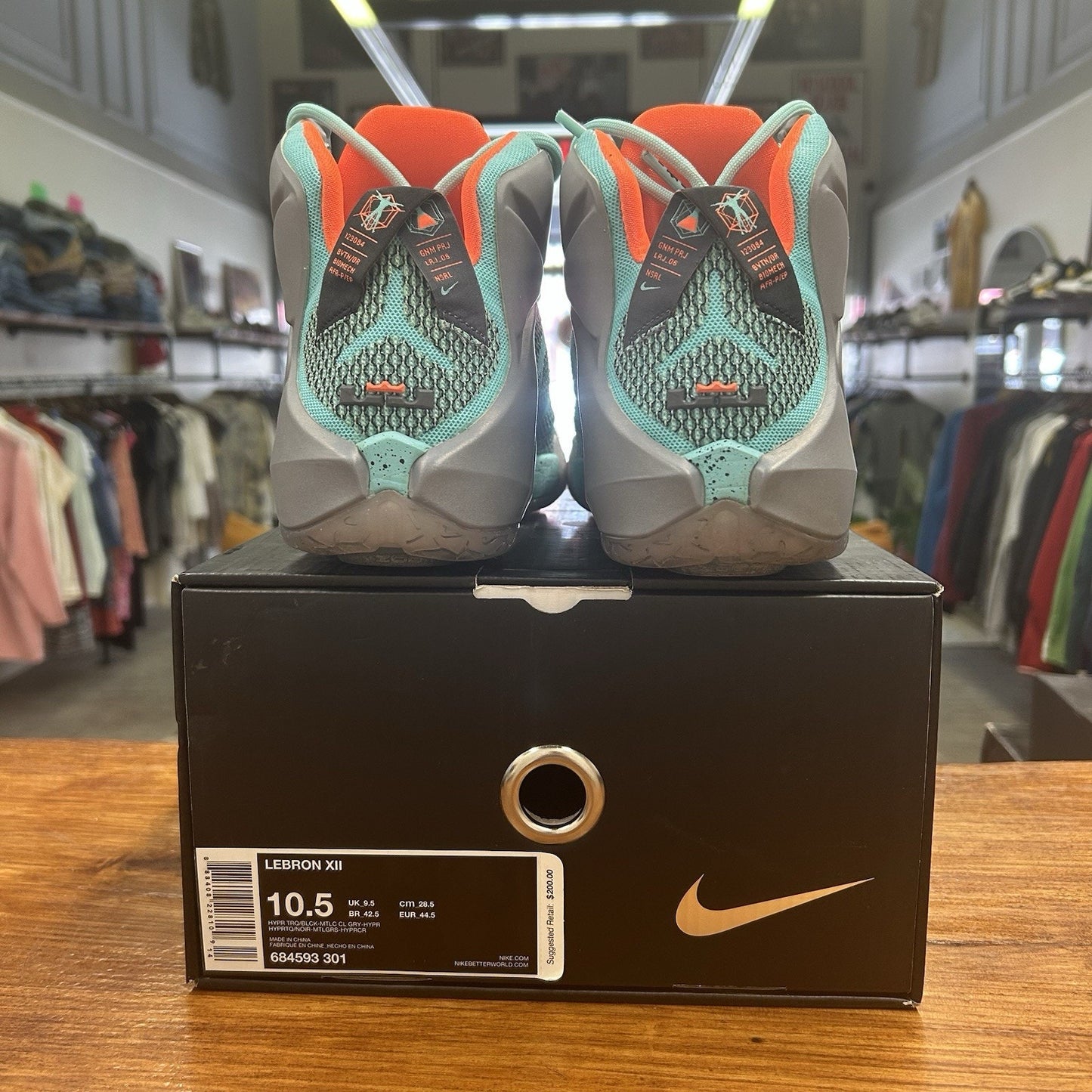 Size 10.5 - LeBron 12 NSRL