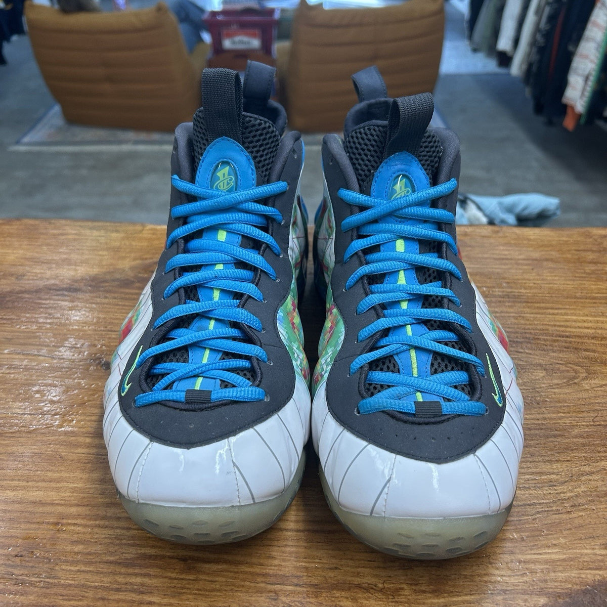 Size 13 - Nike Air Foamposite One PRM Weatherman Lightly Worn No Separation