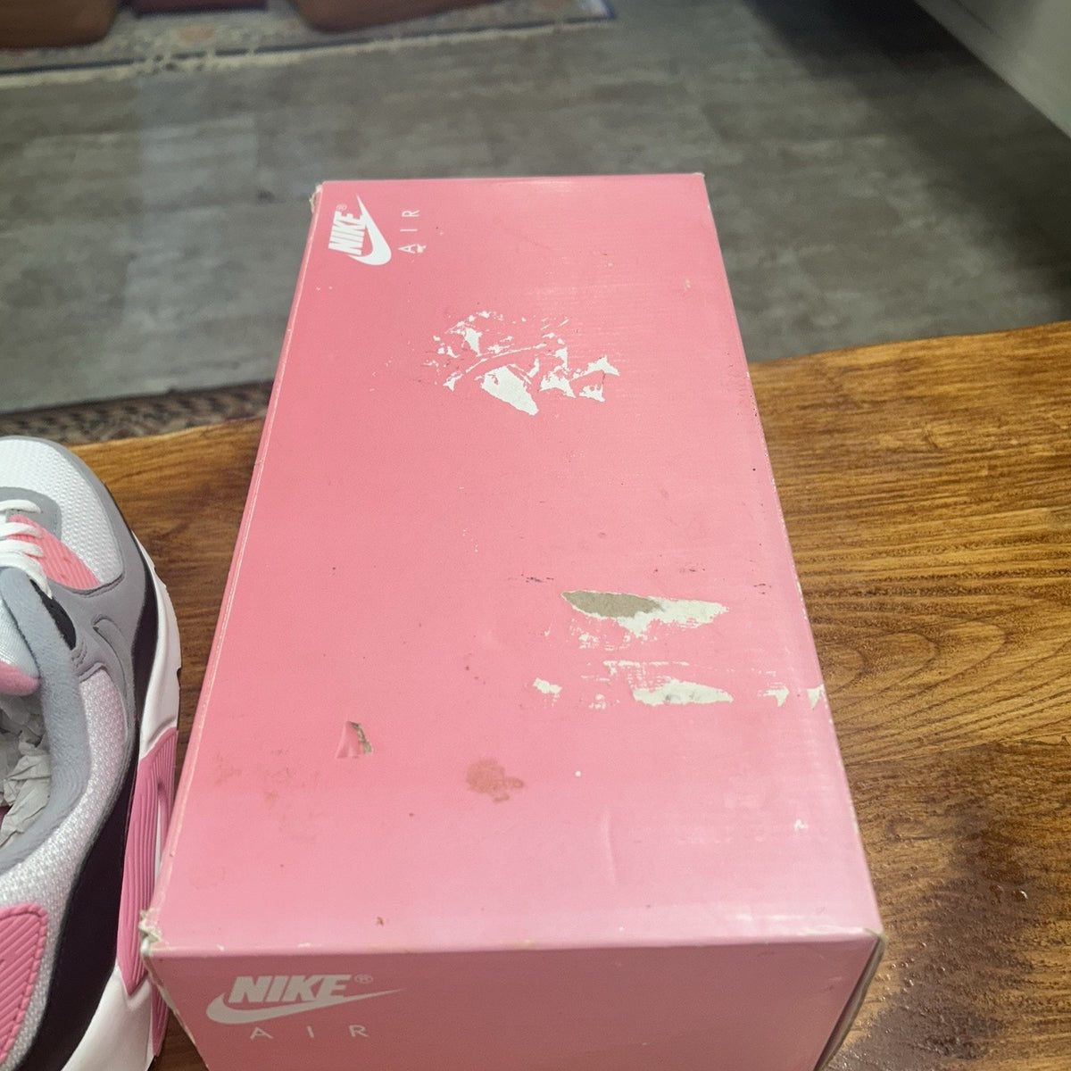 Size 12 - Nike Air Max 90 Rose Pink Worn Once OG All