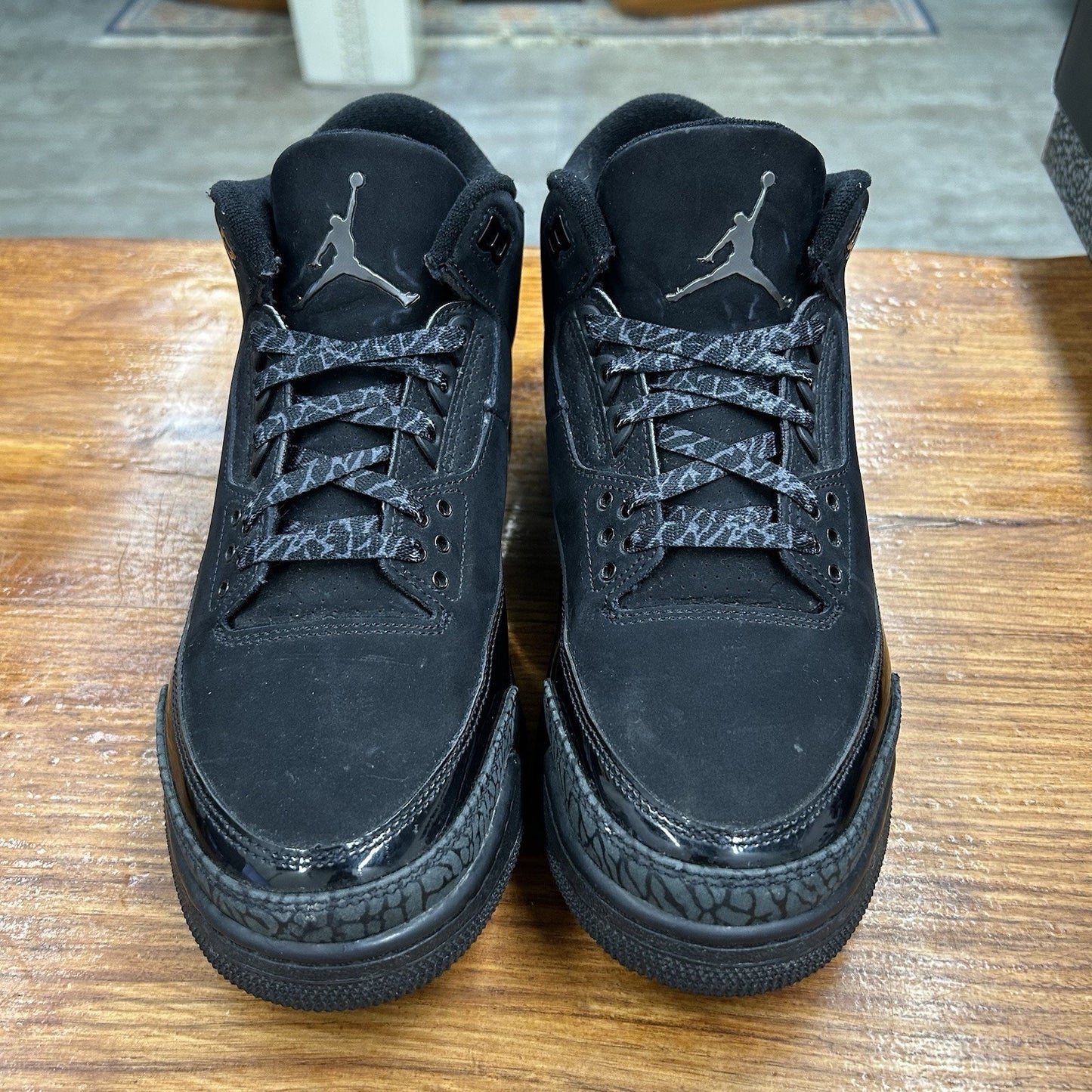 Size 11 - Air Jordan 3 Retro 2025 Black Cat Lightly Worn
