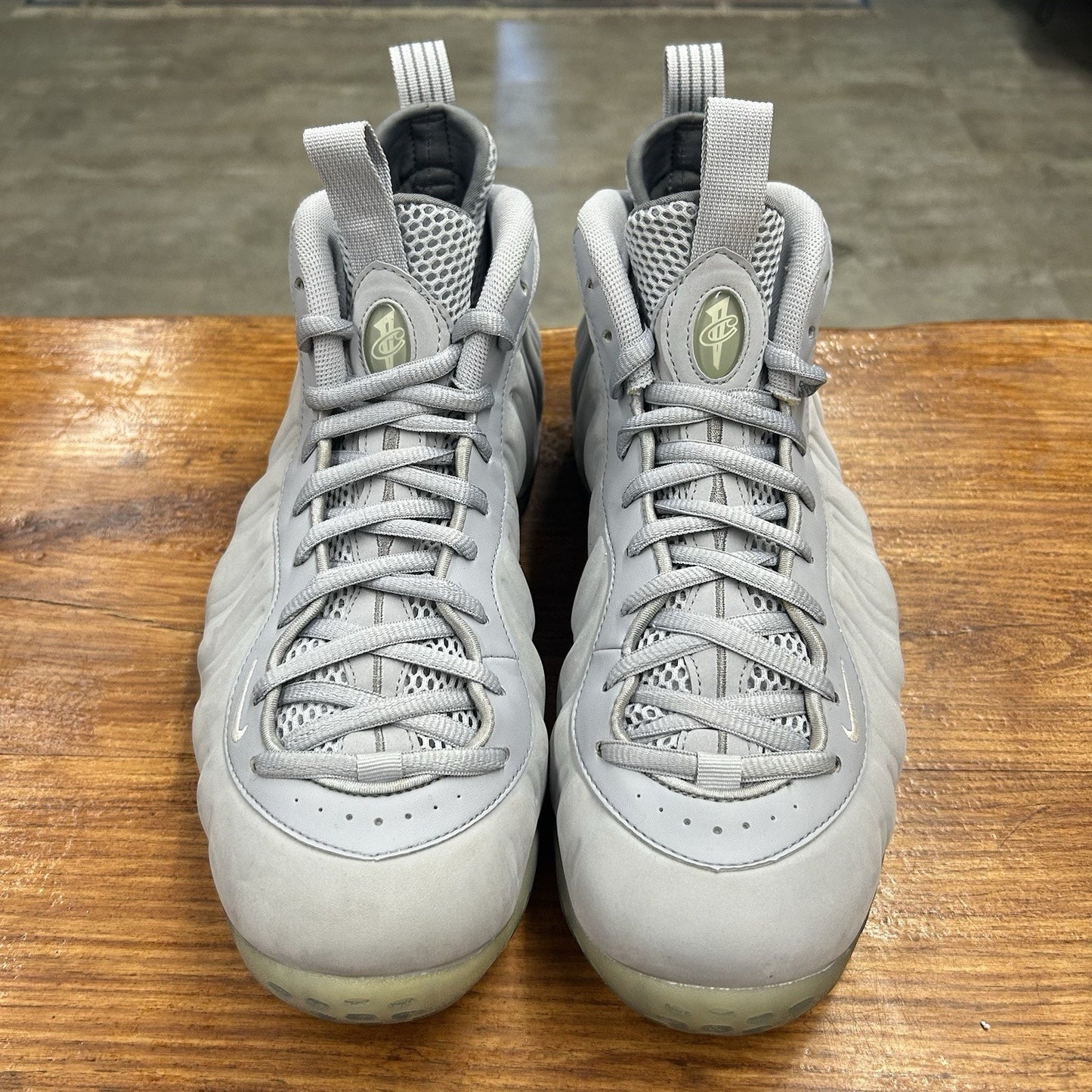 Size 12 - Nike Foamposite Wolf Grey