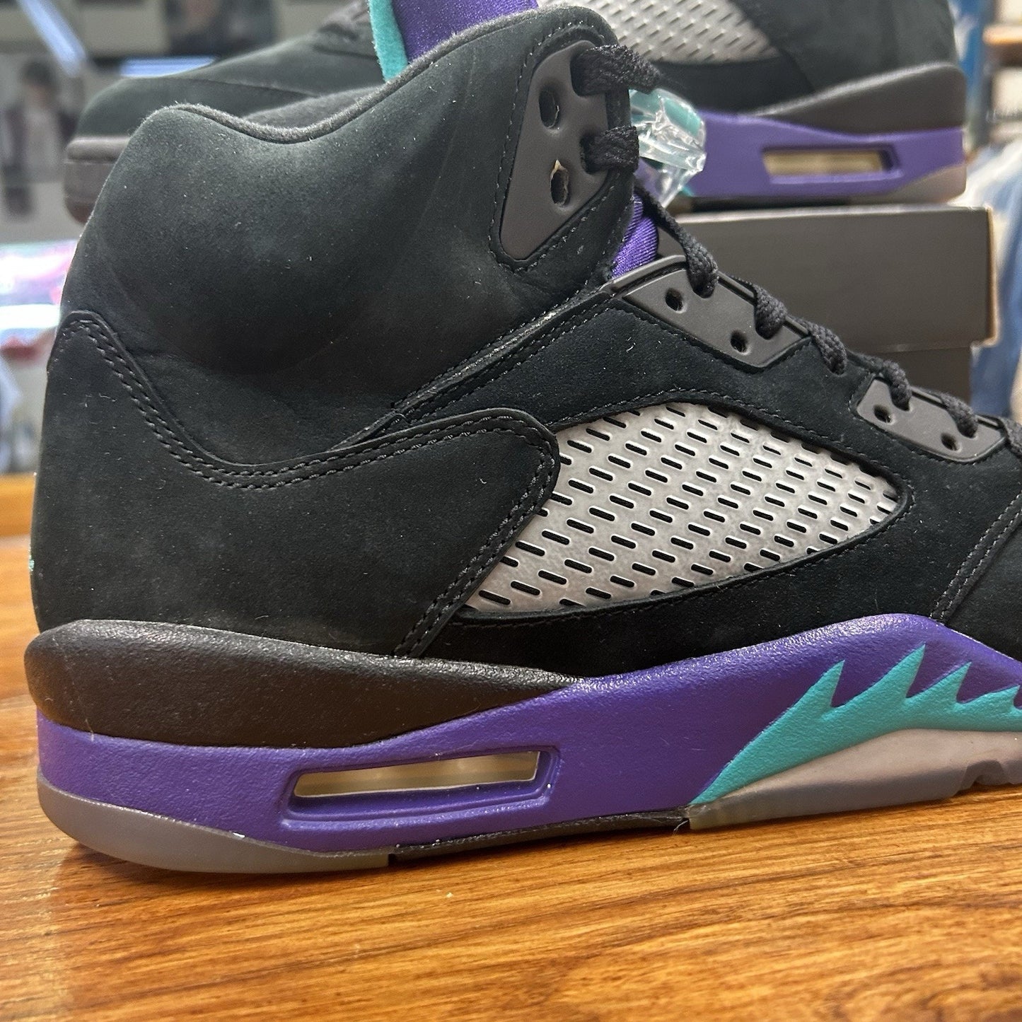 Size 10 - Air Jordan 5 Retro Black Grape