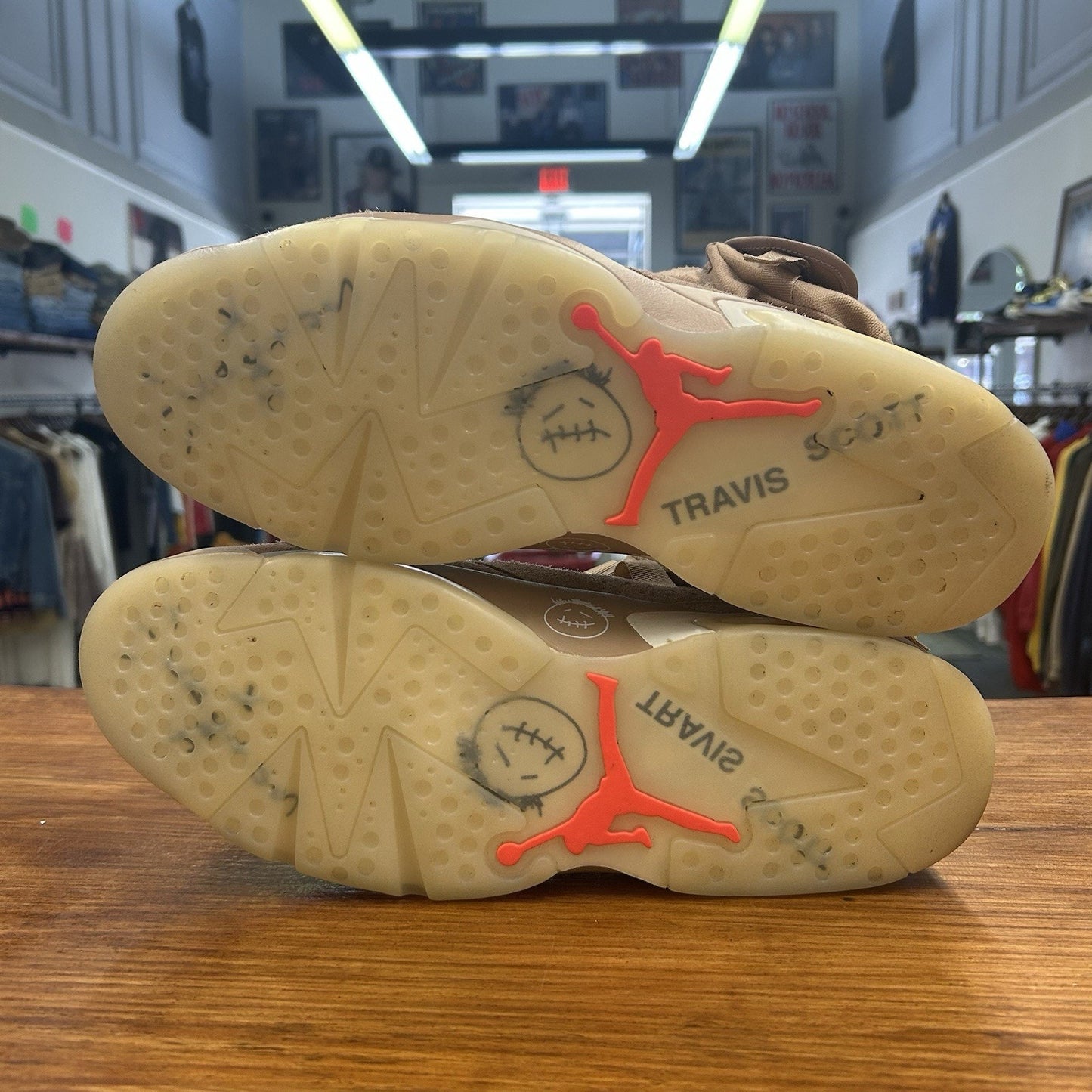 Size 13 - Jordan 6 x Travis Scott British Khaki