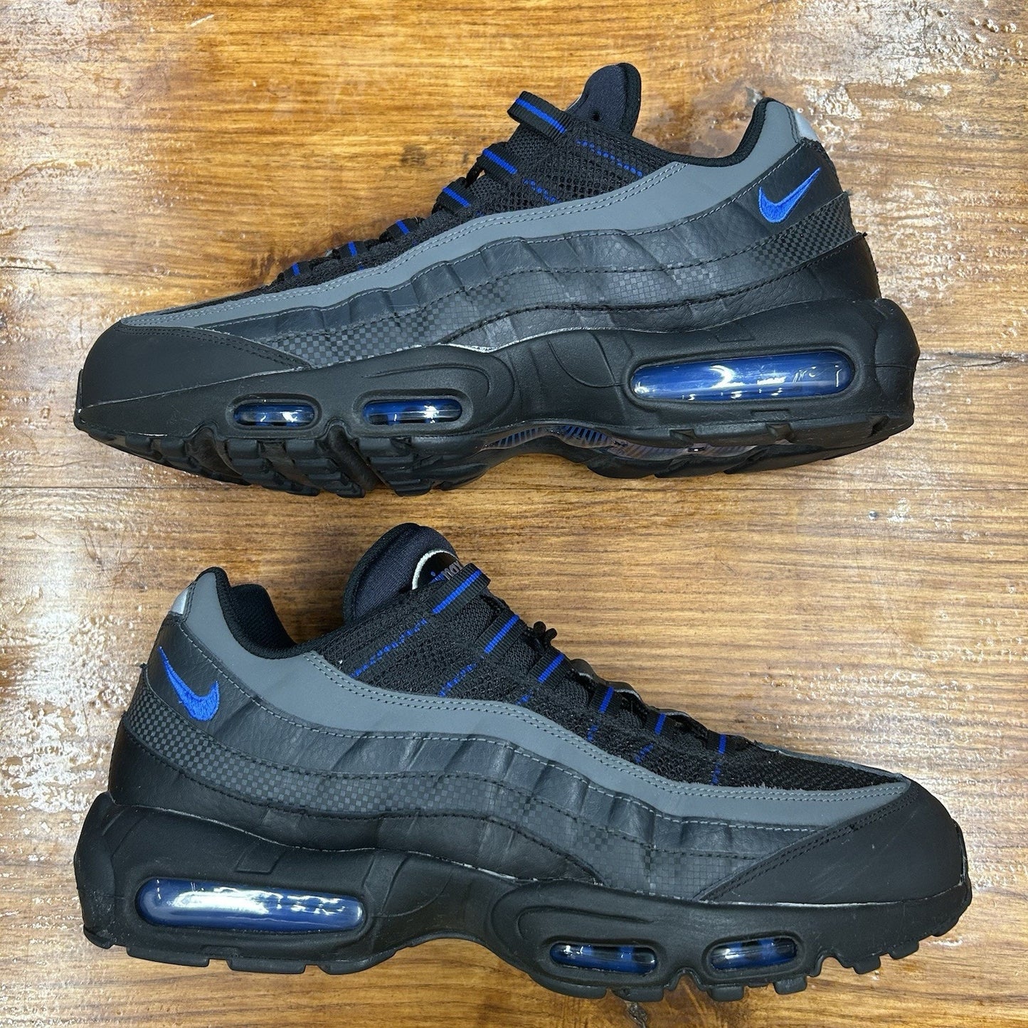 Size 13 - Nike Air Max 95 Essential Black Game Royal