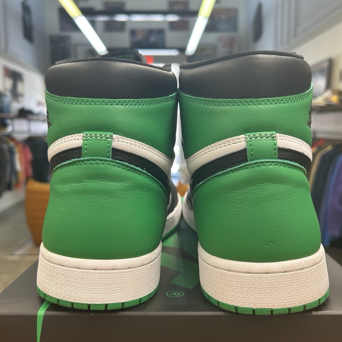Size 12 - Jordan 1 High Lucky Green