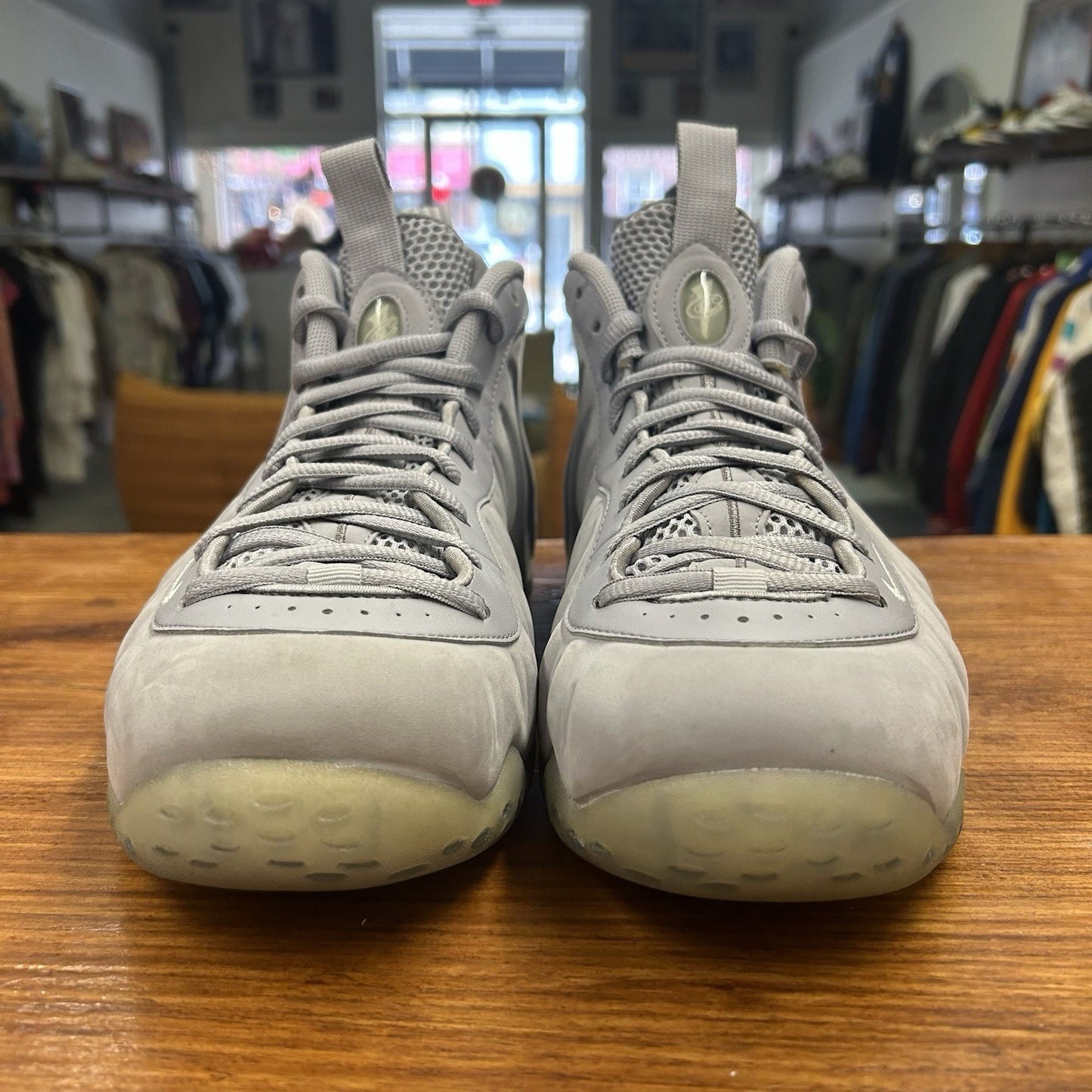 Size 12 - Nike Foamposite Wolf Grey
