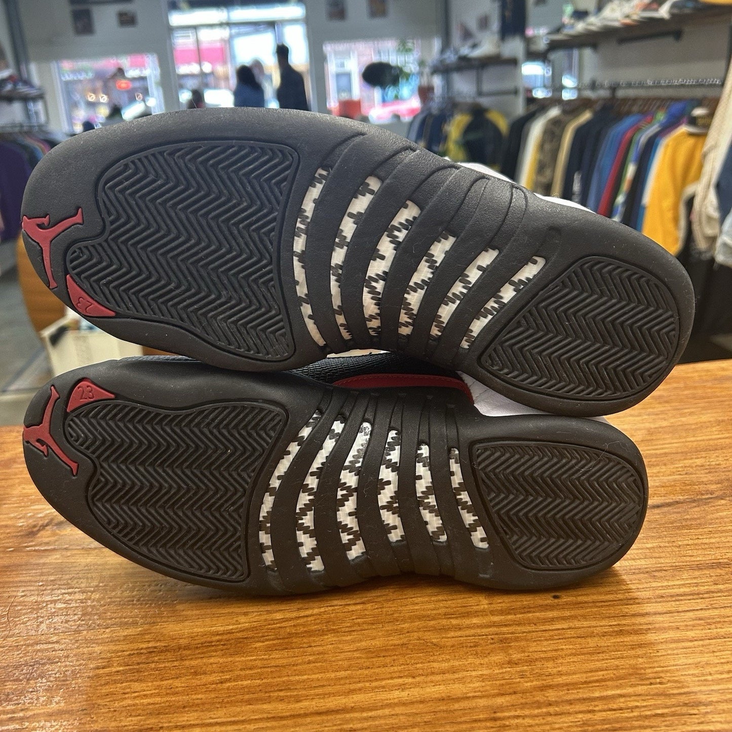 Size 9 - Jordan 12 Retro Taxi Flip