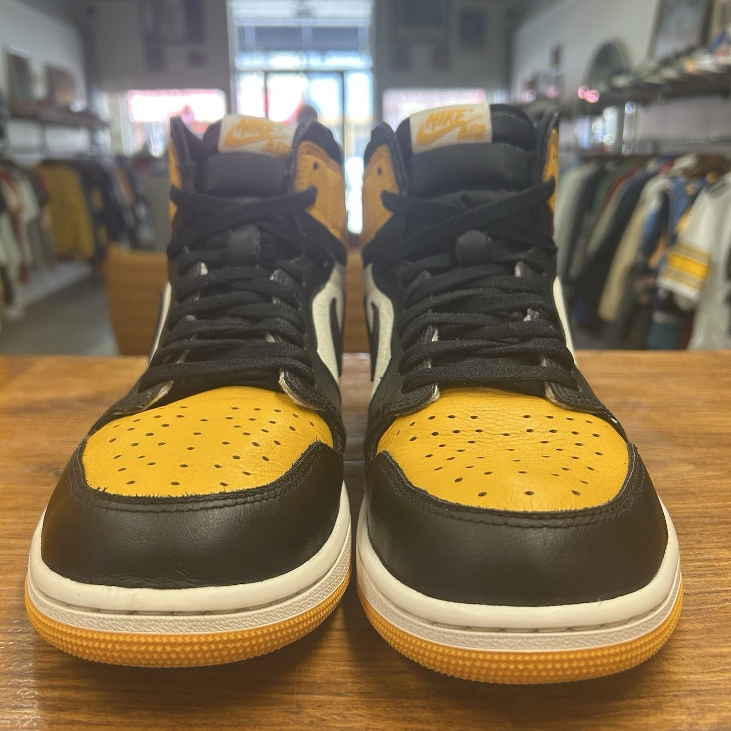 Size 11.5 - Jordan 1 Retro OG High Yellow Toe