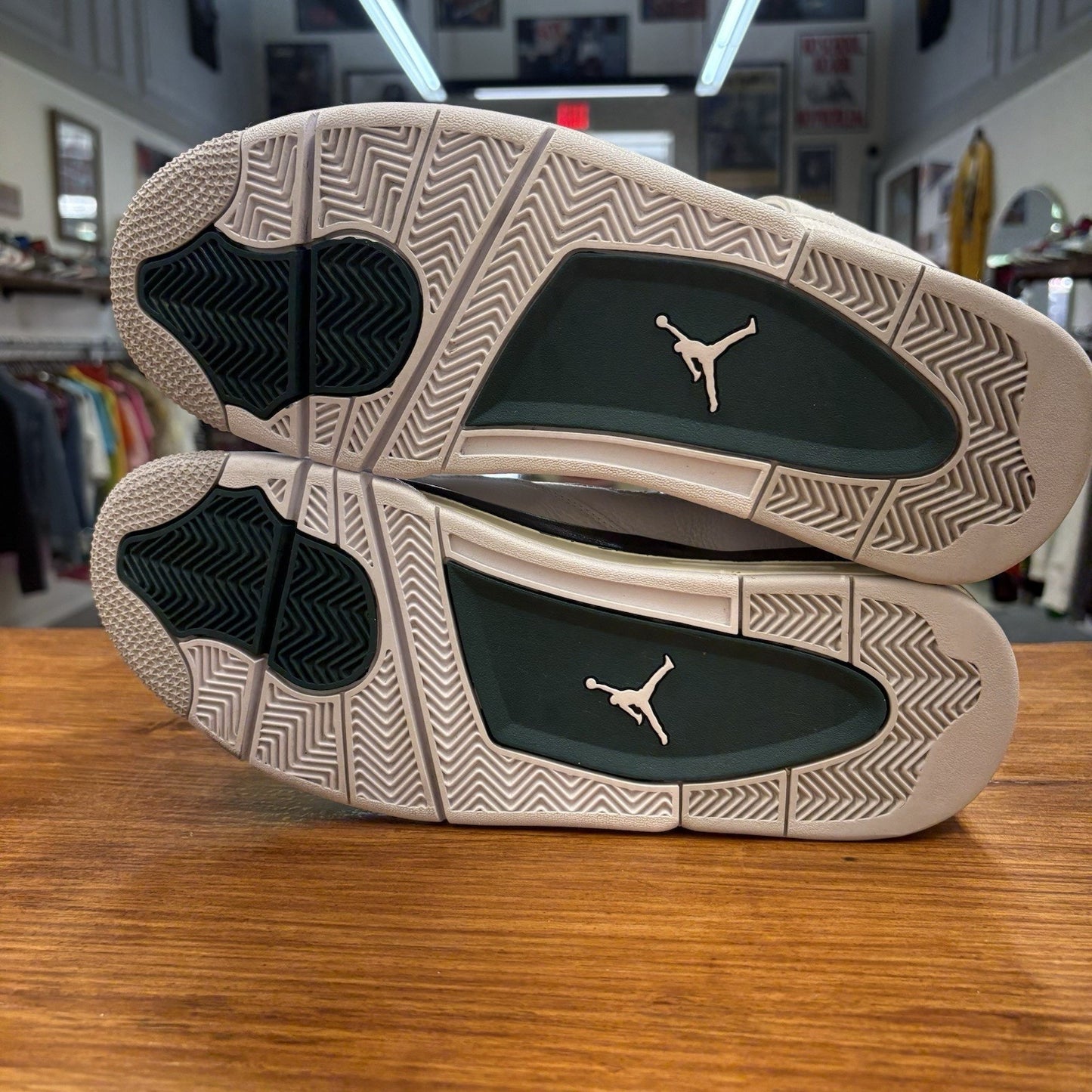 Size 12 - Air Jordan 4 Retro Oxidized Green Worn Once