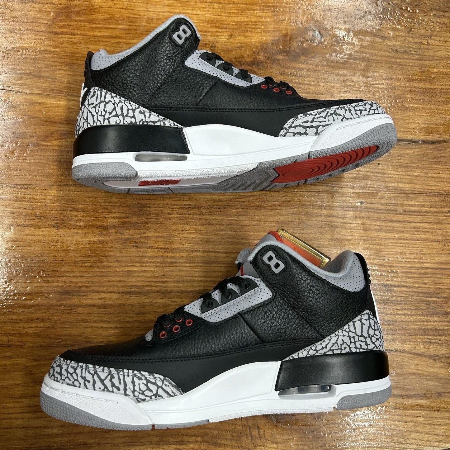 Size 10 - Jordan 3 Retro OG Mid Black Cement