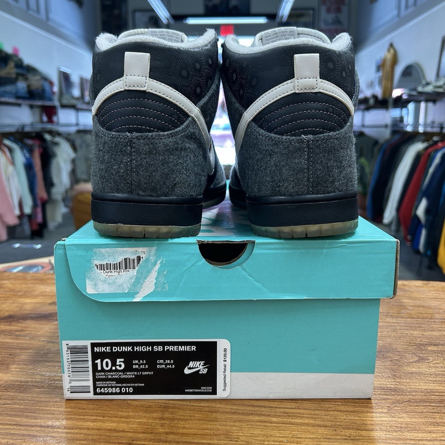 Size 10.5 - Nike Dunk SB Premier High Petoskey Lightly Worn OG All