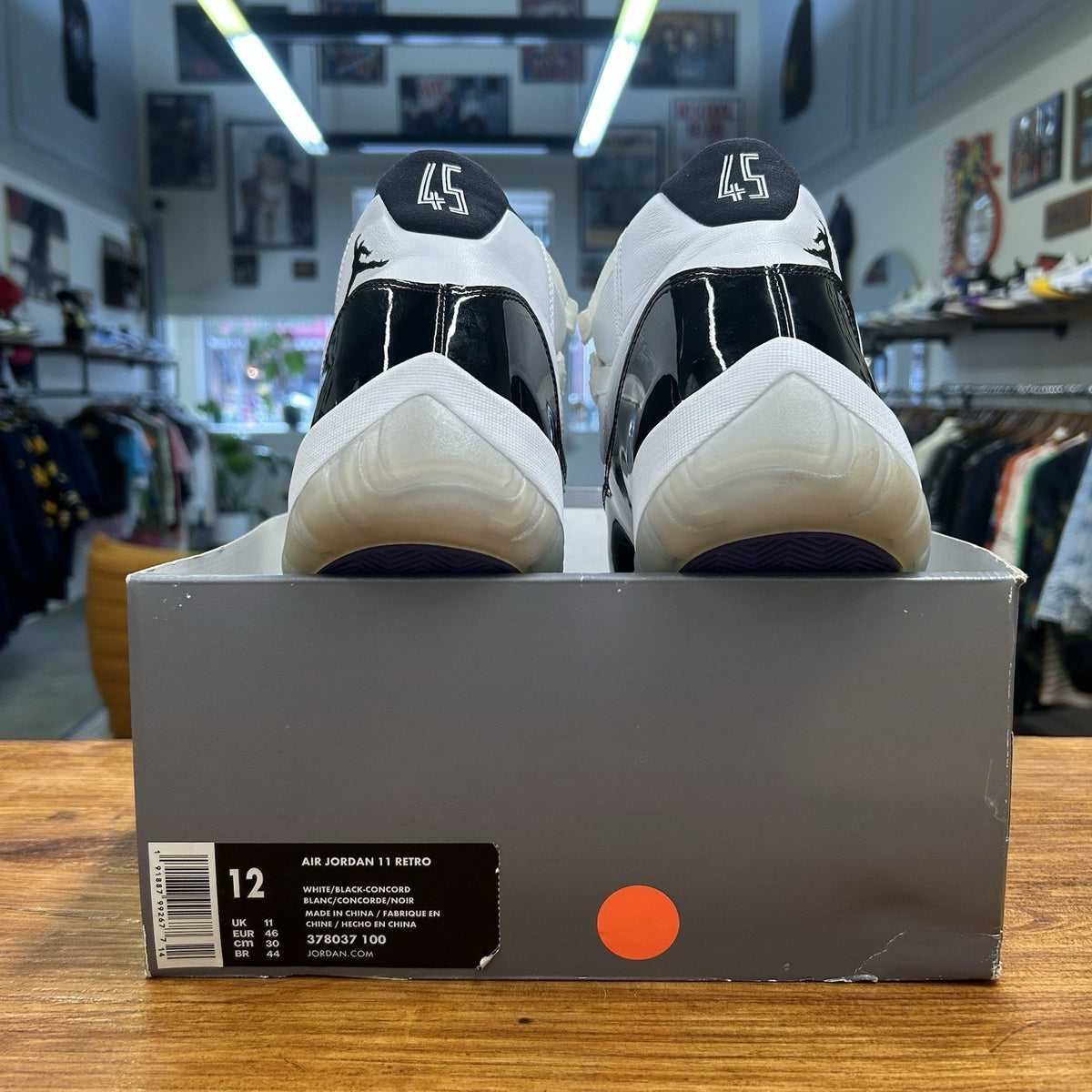 Size 12 - Jordan 11 Retro High Concord Lightly Worn