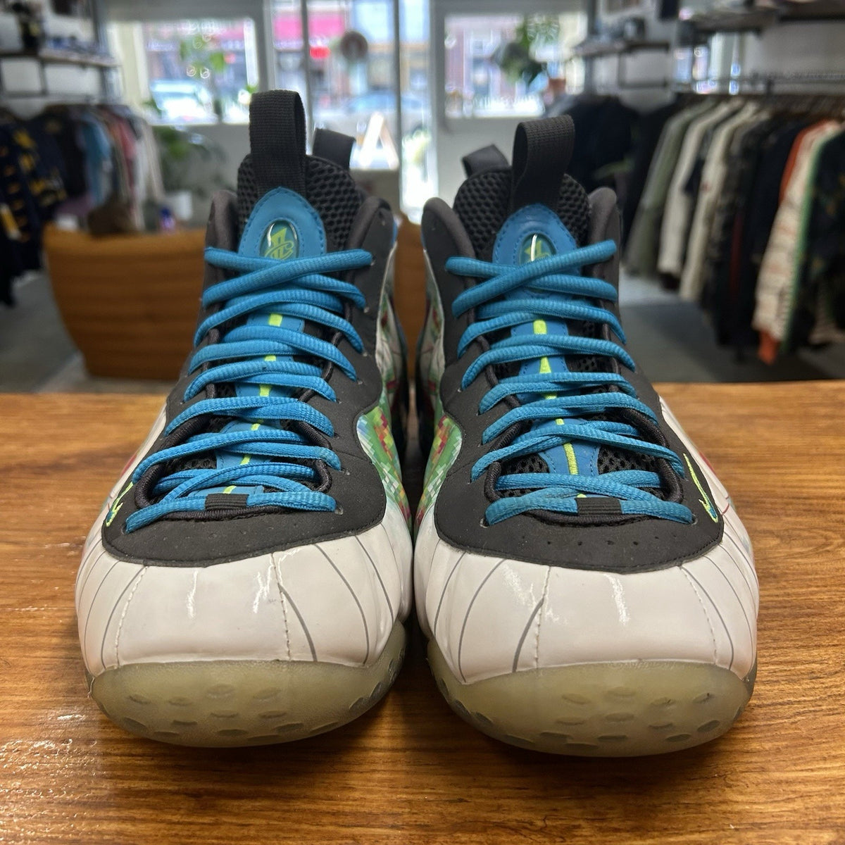 Size 13 - Nike Air Foamposite One PRM Weatherman Lightly Worn No Separation