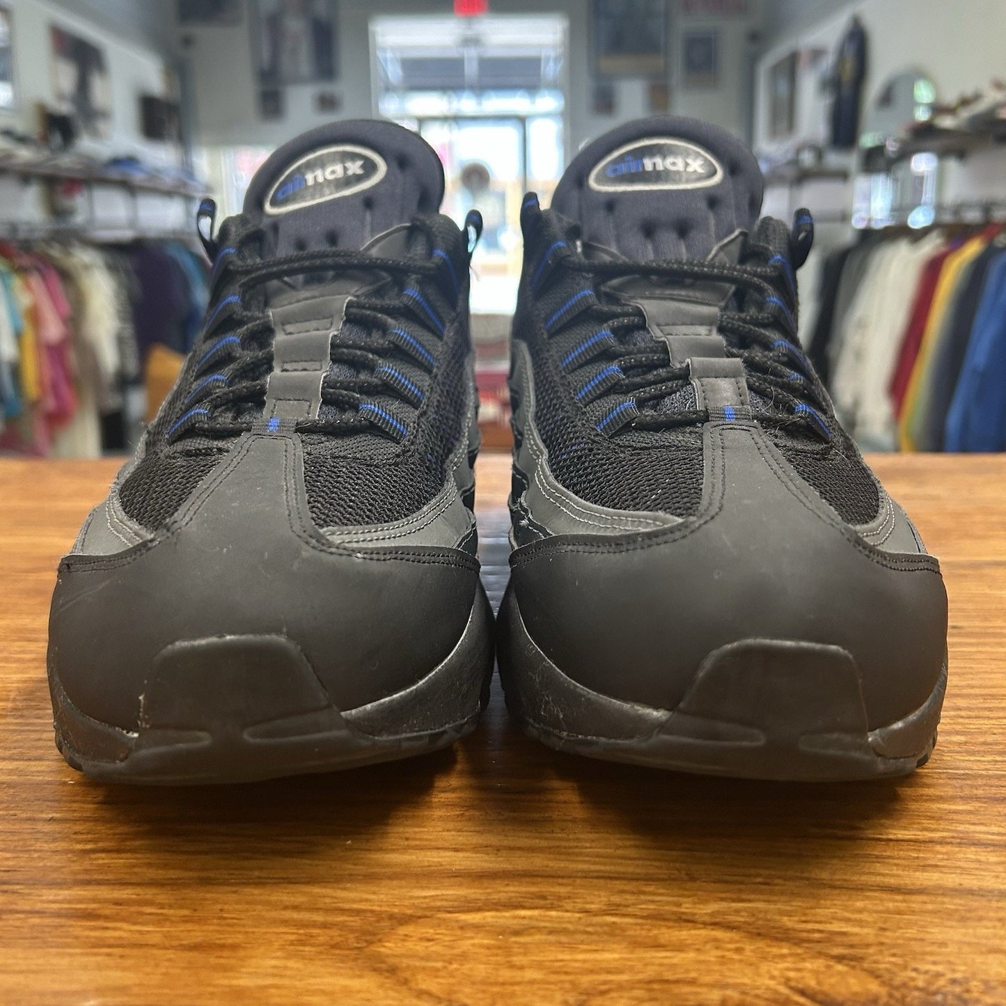 Size 13 - Nike Air Max 95 Essential Black Game Royal