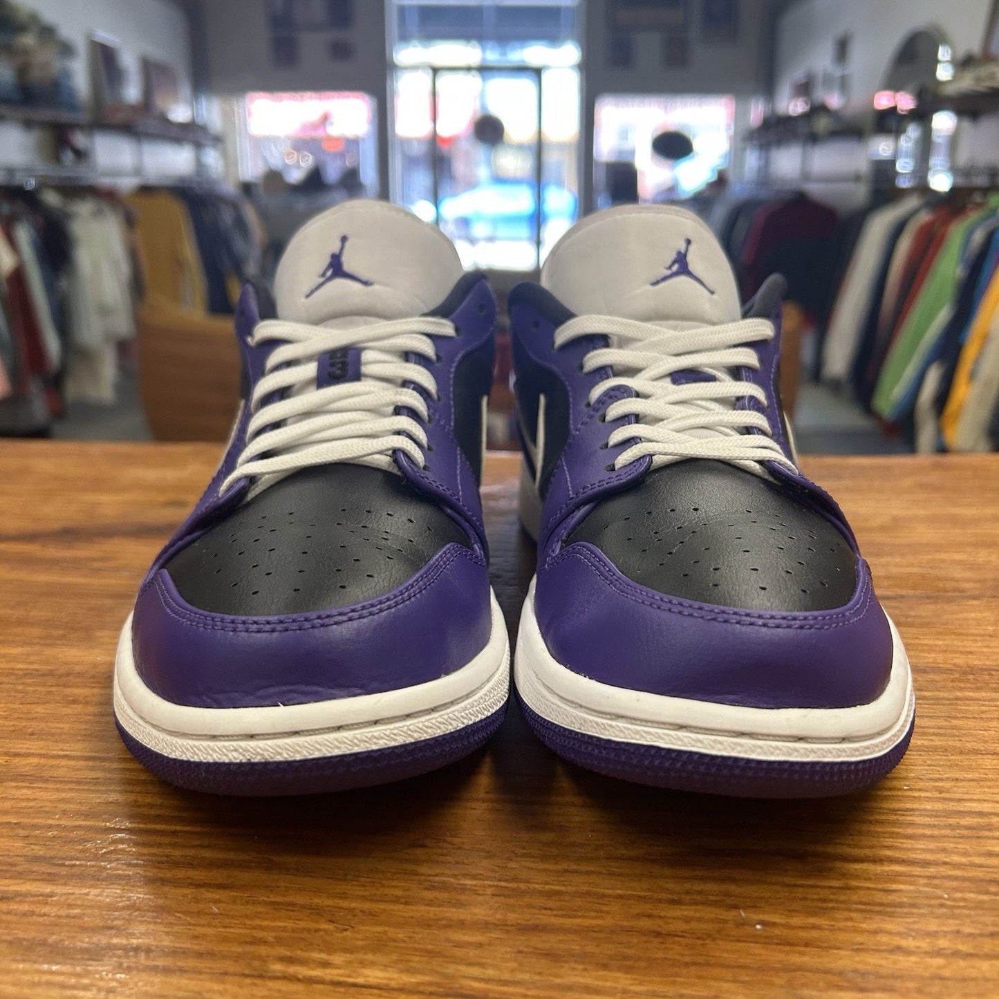 Size 10 - Air Jordan 1 Low Court Purple