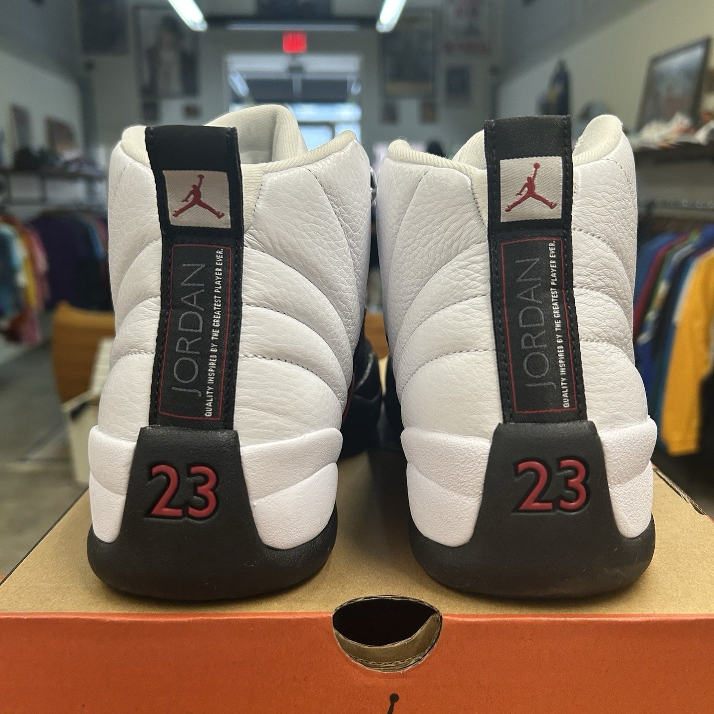 Size 9 - Jordan 12 Retro Taxi Flip
